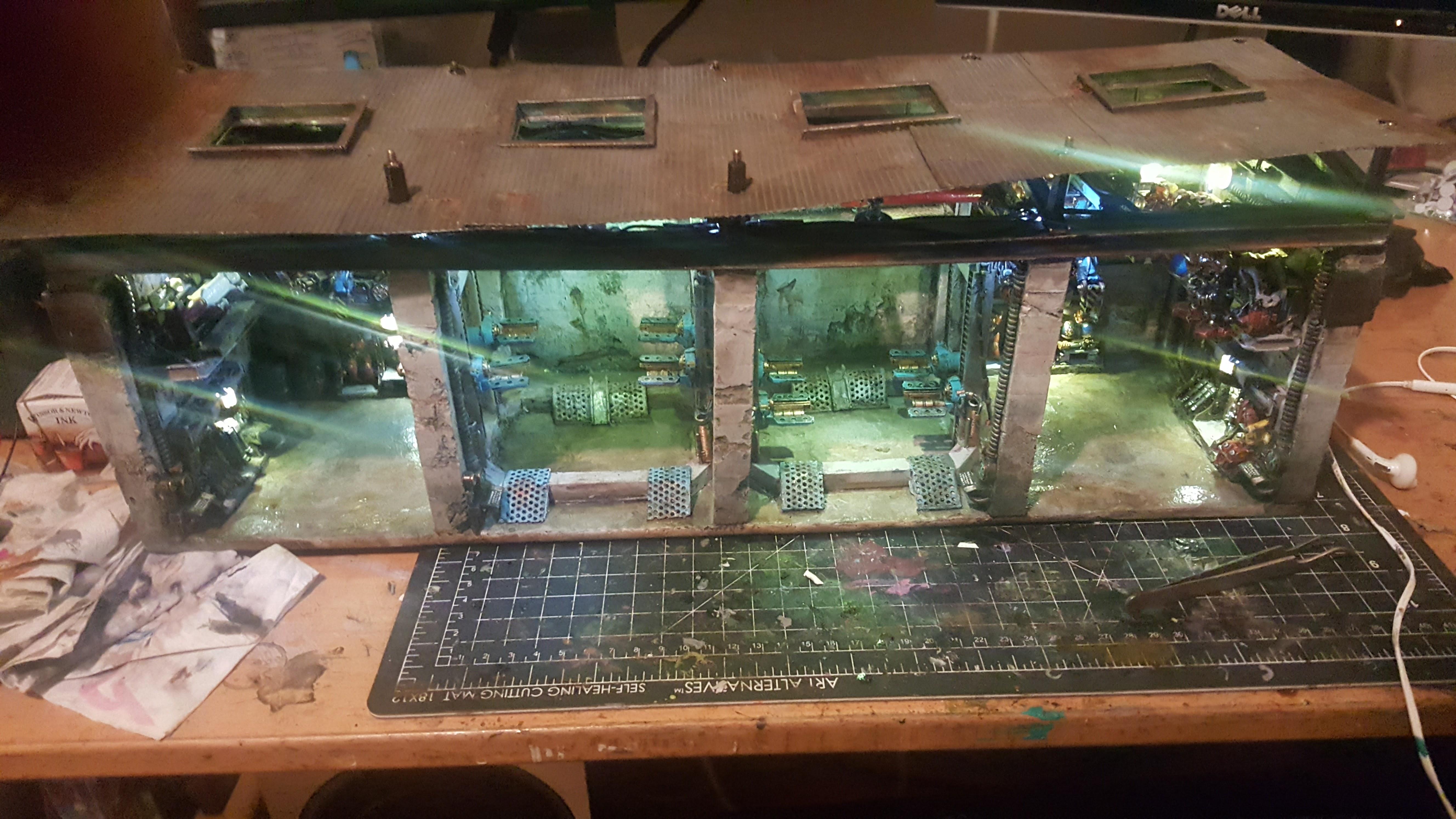 Detail, Garage, Mechanicus, Terrain, Workbay