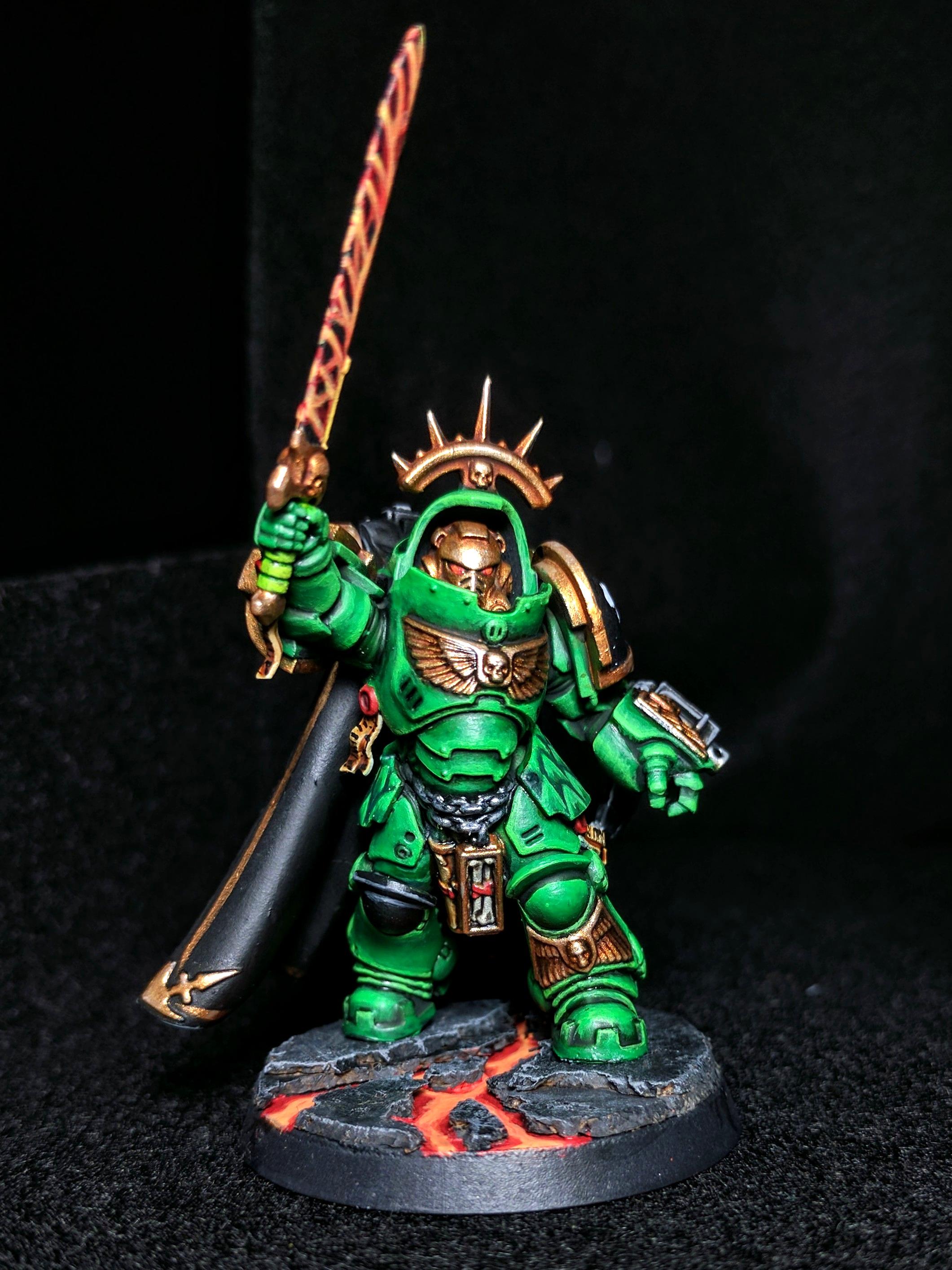 Lava, Salamanders, Space Marines