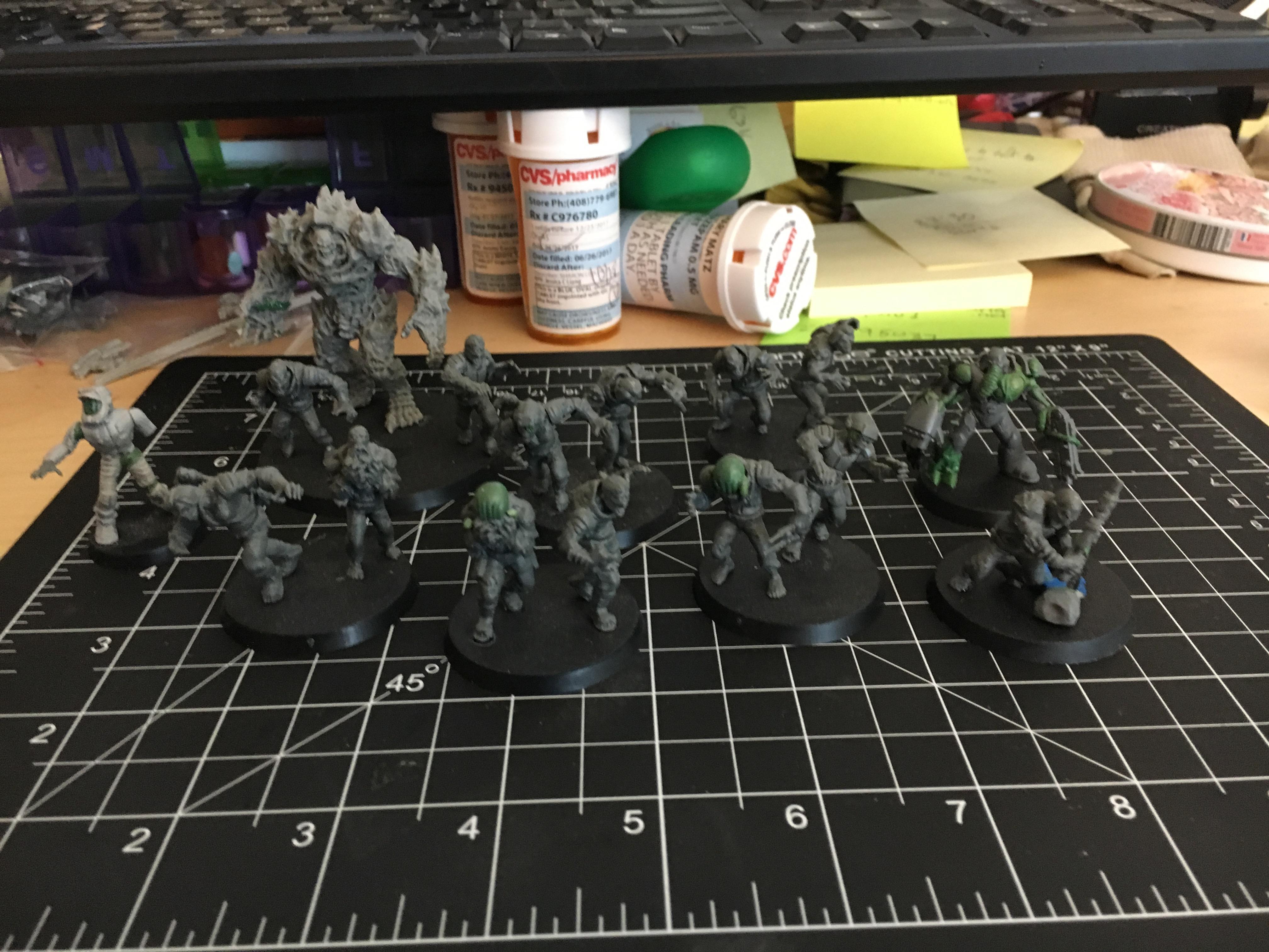 Conversion, Infested, Mantic, Plague Zombies, Starhammer, Zerg
