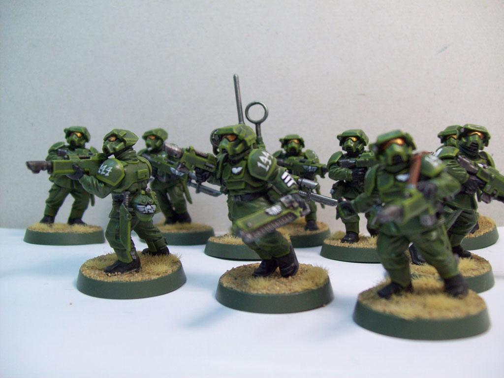 Cadians, Gas Mask, Imperial Guard