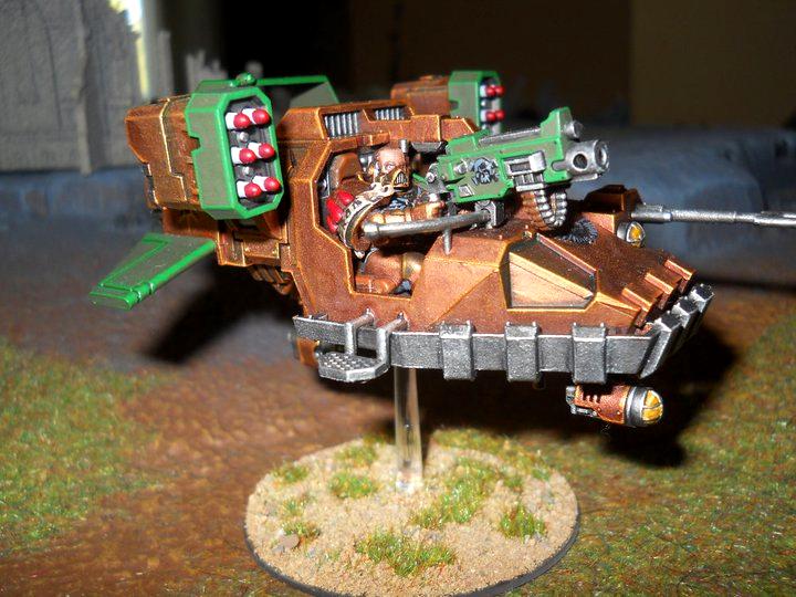 Space Marines Land Speeder