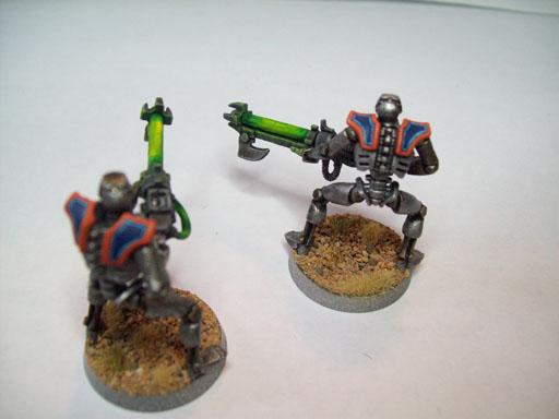 Necrons Warriors, Necrons - Warriors Detail