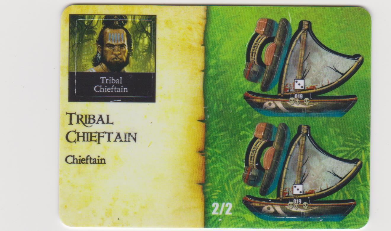 Native Canoes &amp; Tribal Leader (2) (Cursed)