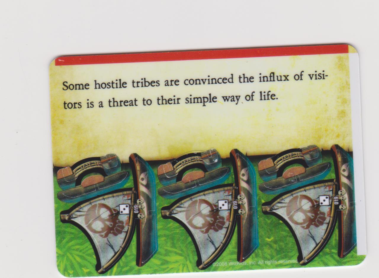 Native Canoes &amp; Tribal Leader (3) (Cursed)