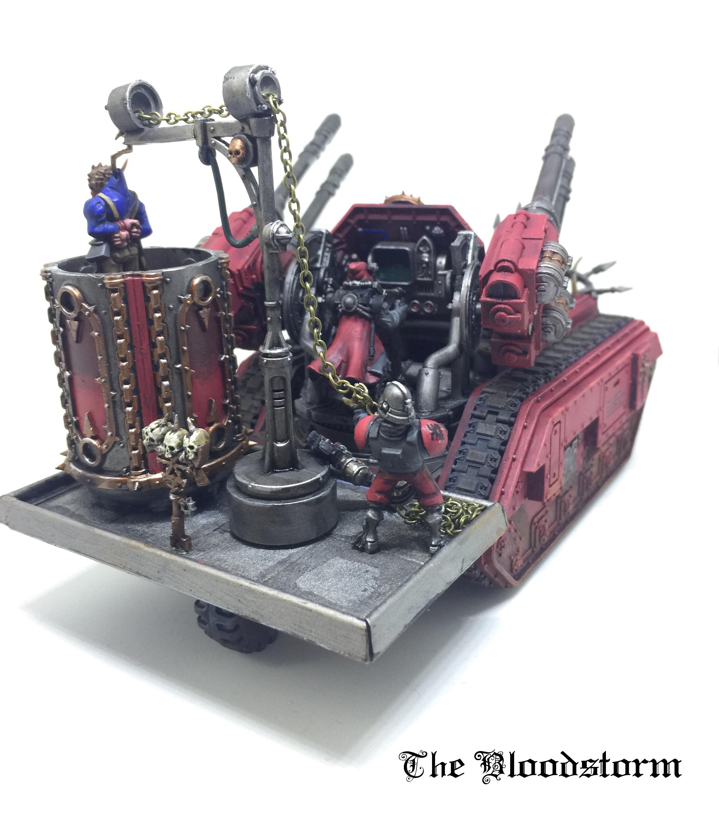 Blood, Chaos, Cultists, Diorama, Execution, Hydra, Khorne, Renegades And Heretics, Tank, Warhammer 40,000