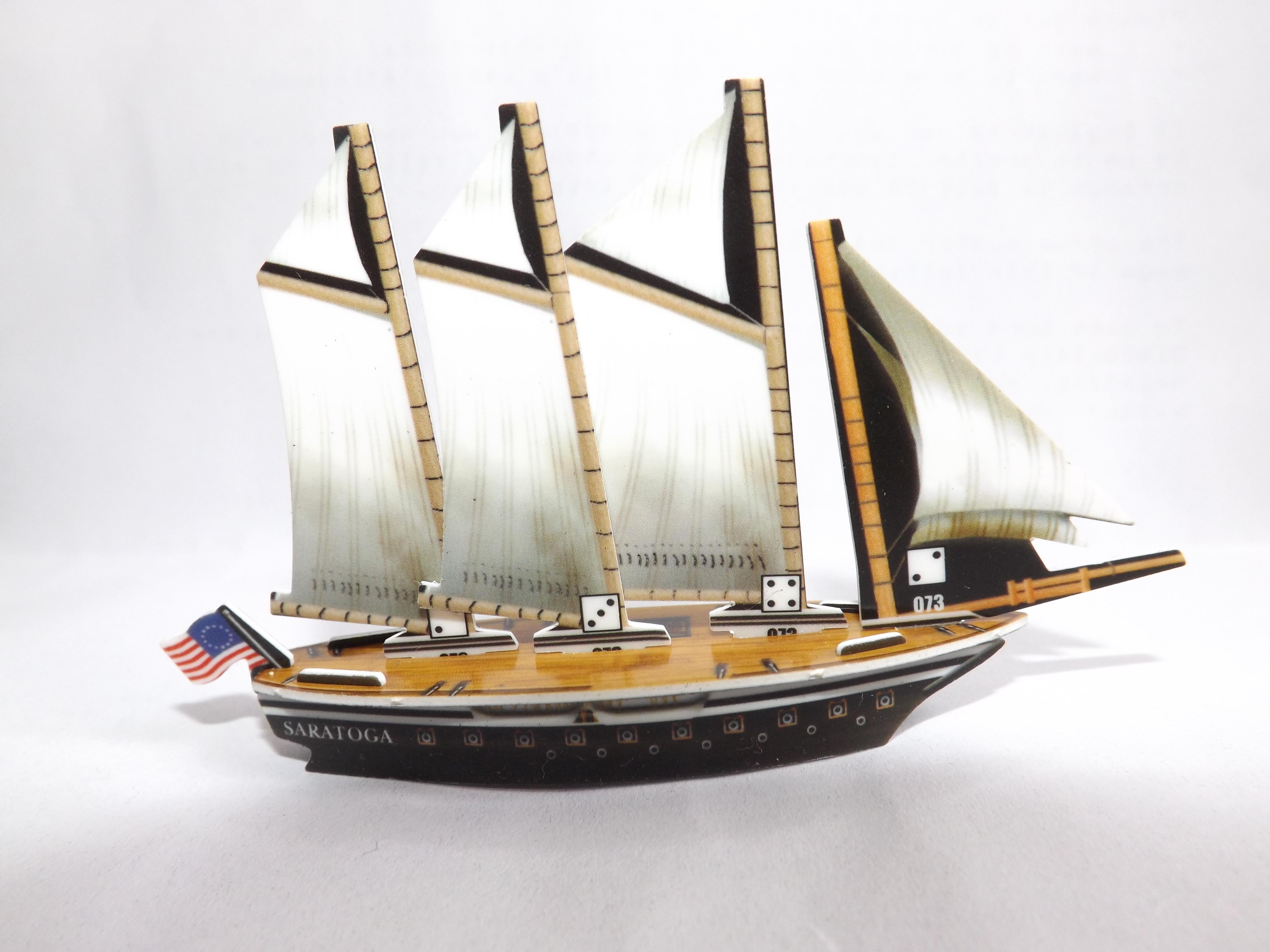 Saratoga (1) (Ship) (America)