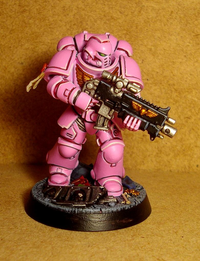 Dakka Gallery: Pink, Primaris, Space Marines.