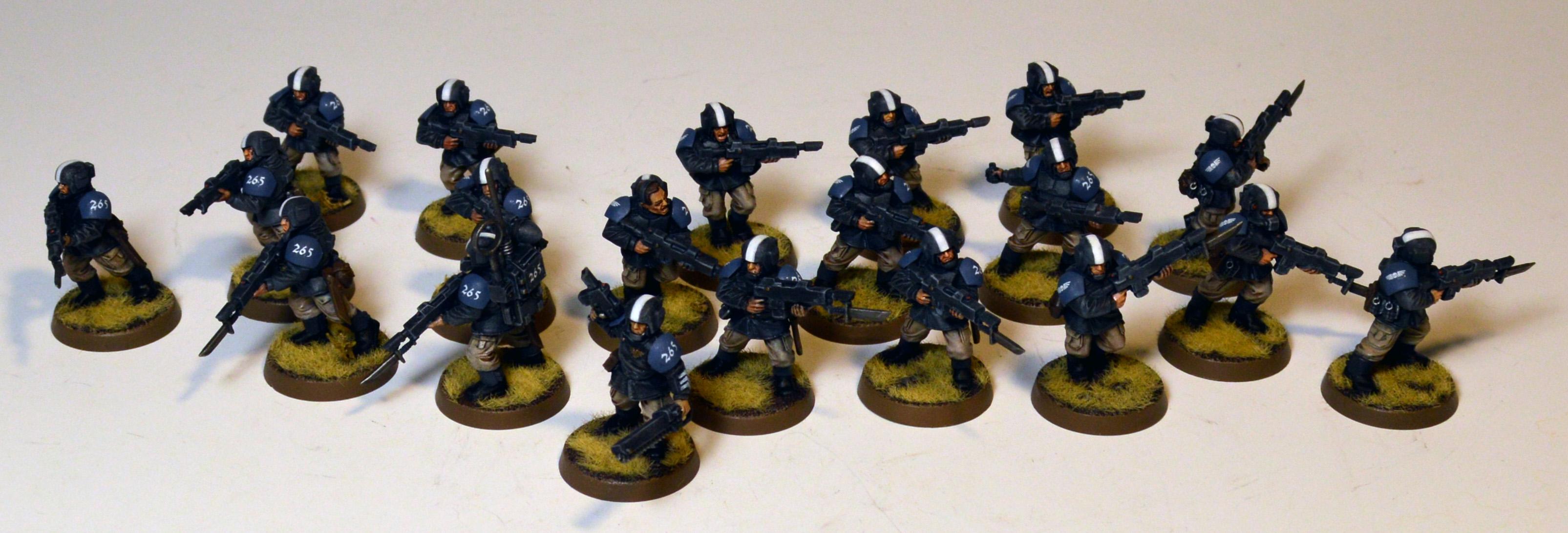 Cadians, Conscripts, Imperial Guard
