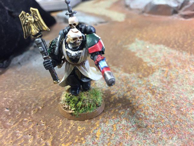 Chaplain, Dark Angels, Space Marines