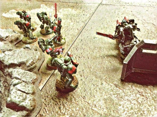 Battle Report, Dark Angels
