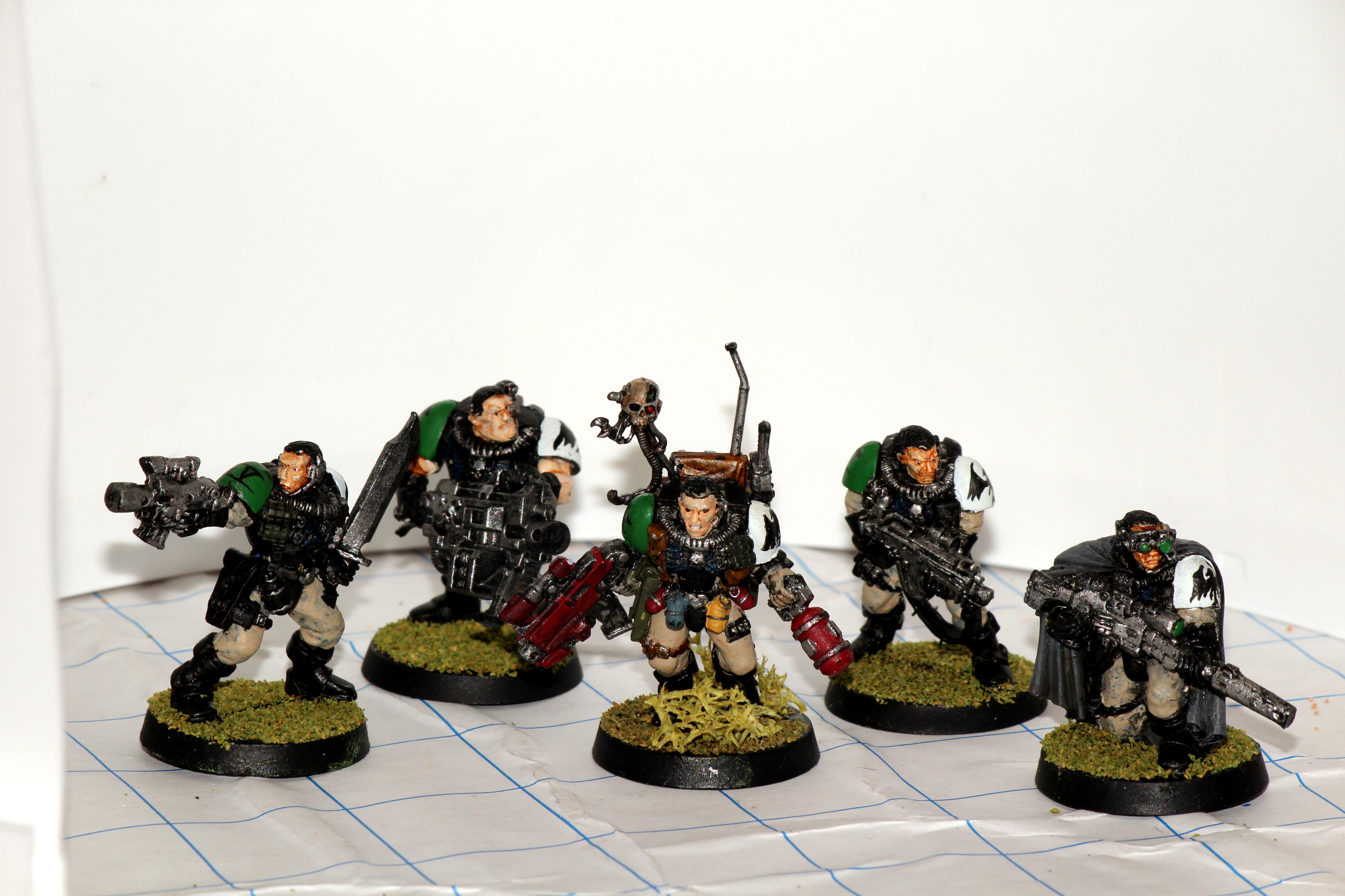 Raven Guard, Space Marines, Warhammer 40,000 - Space Marine Scouts ...