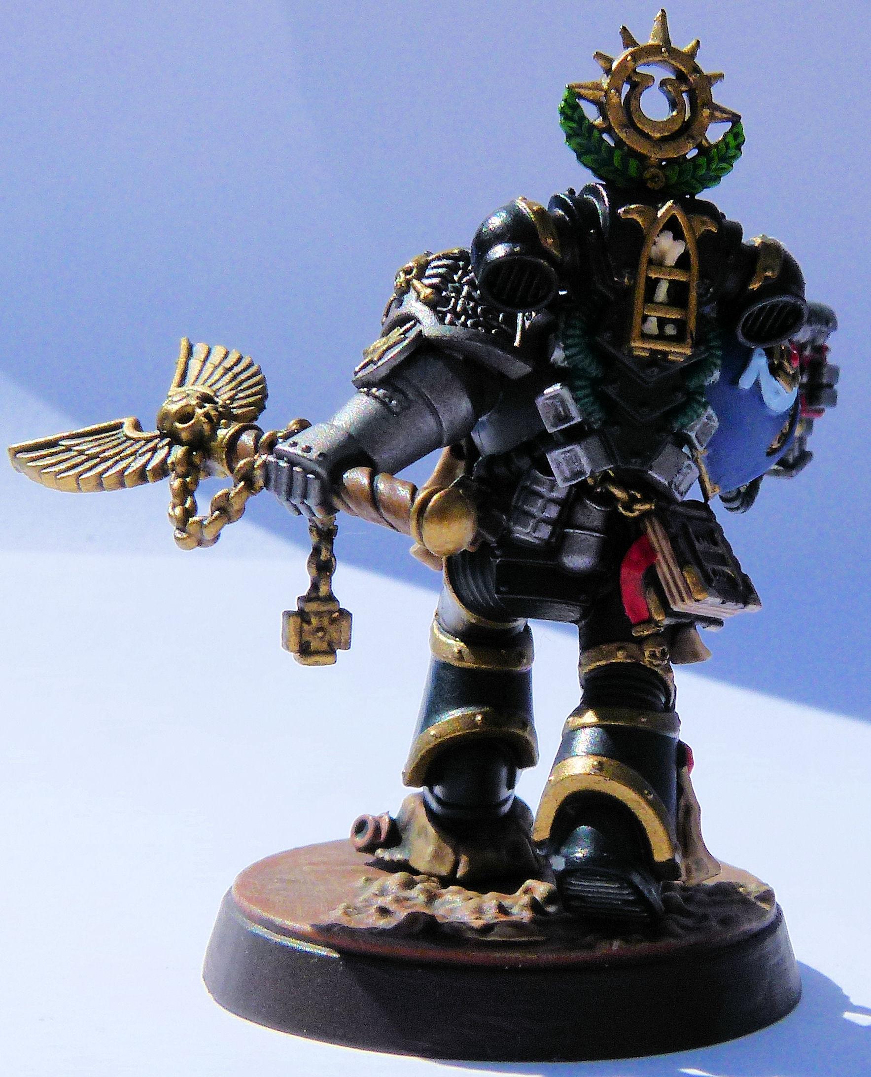 Deathwatch Chaplain Cassius Rear