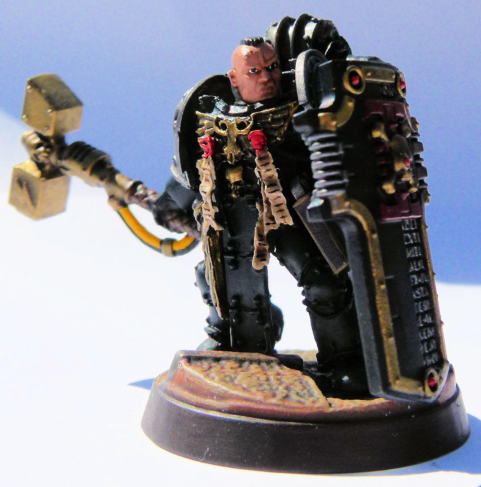 Deathwatch Black Shield Front