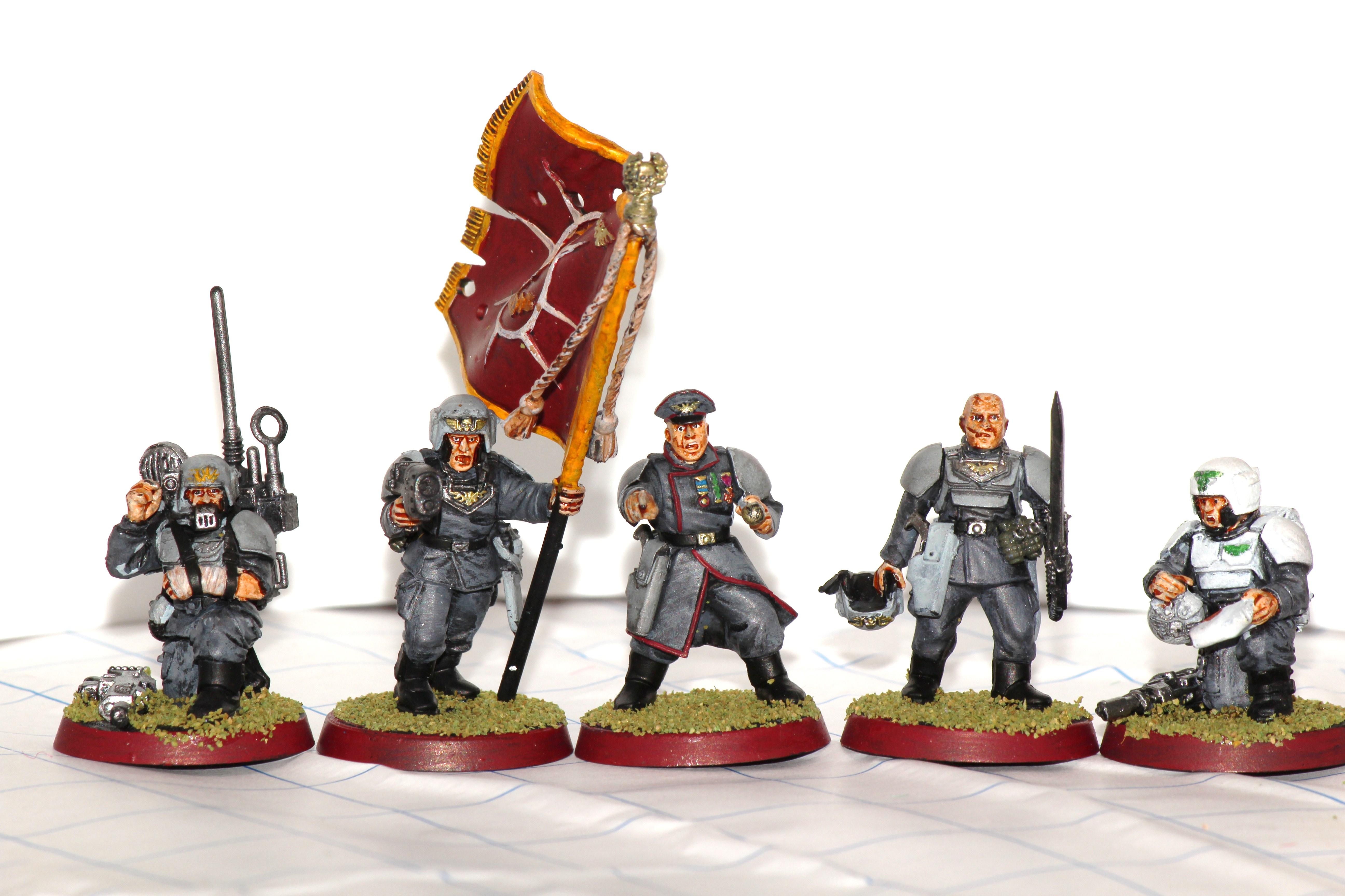 Astra Militarum, Command Squad, Imperial Guard