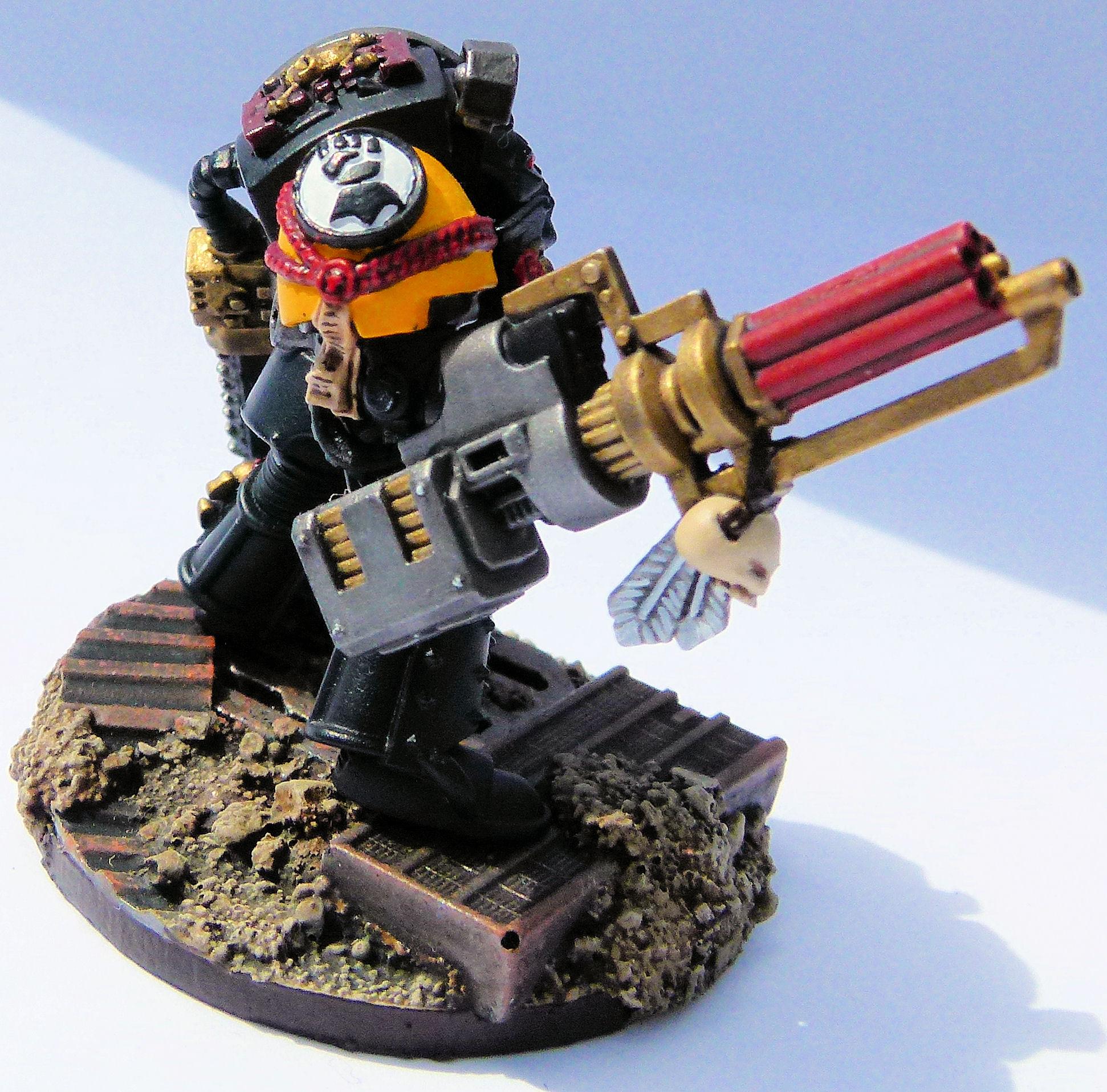 Deathwatch Imperial Fist Terminator Right