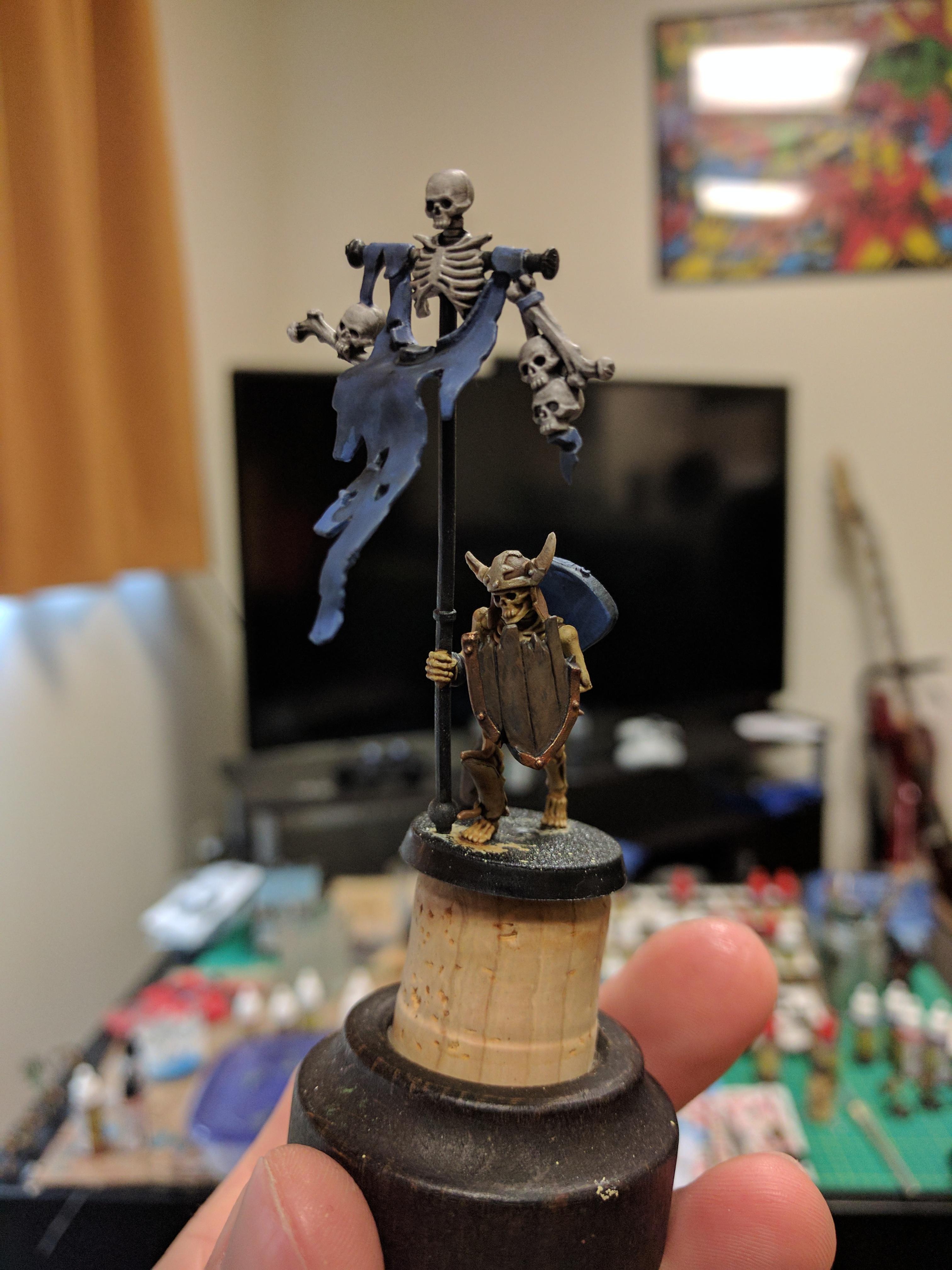 Standard bearer front
