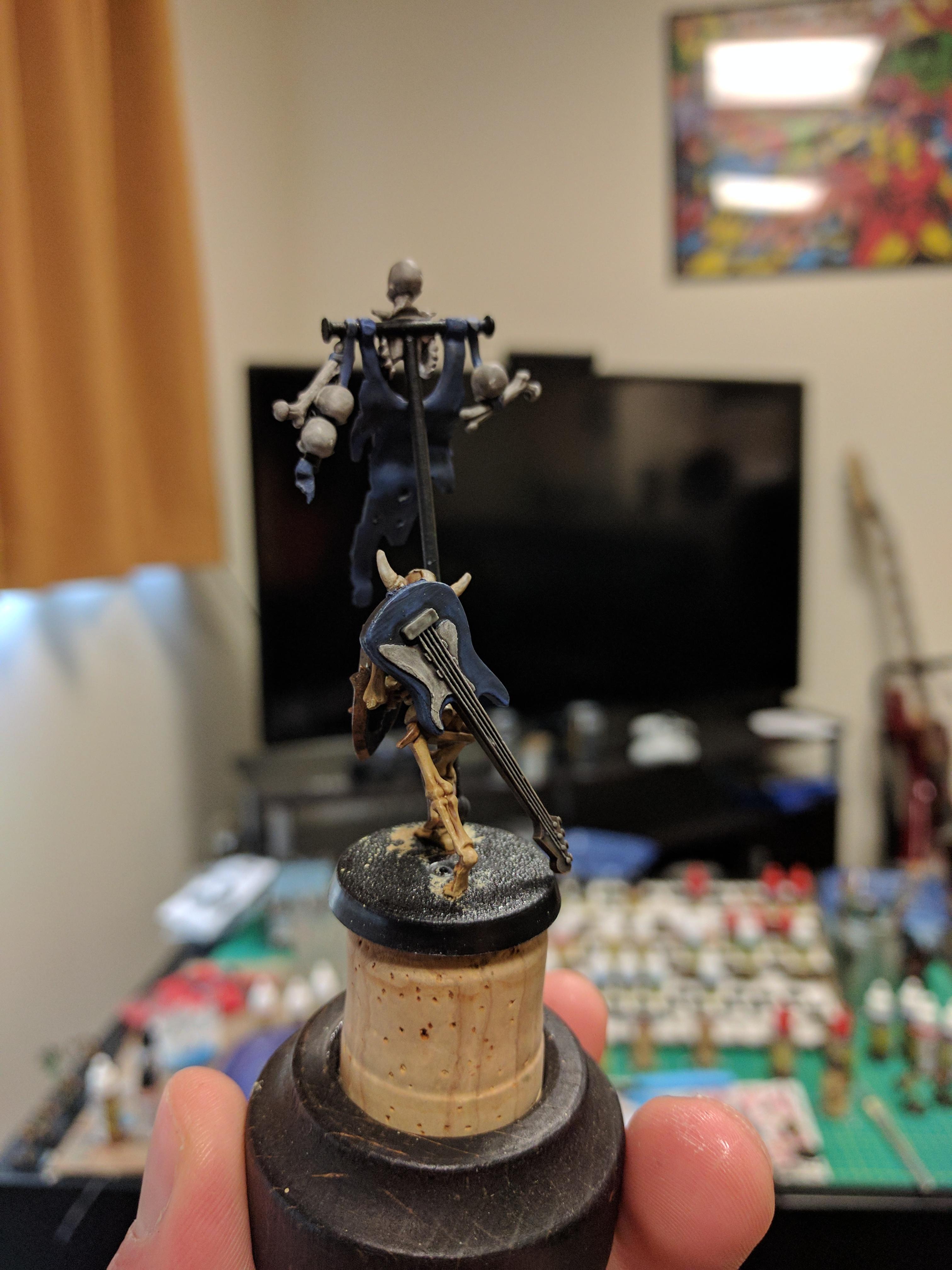 Standard bearer back