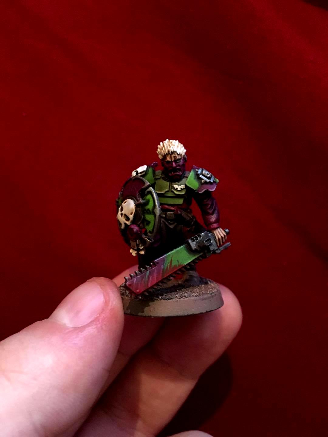 Crusader w. Chainsword and Storm Shield
