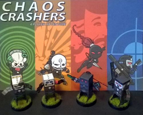 Assassins, Chibi, Cute, Paper