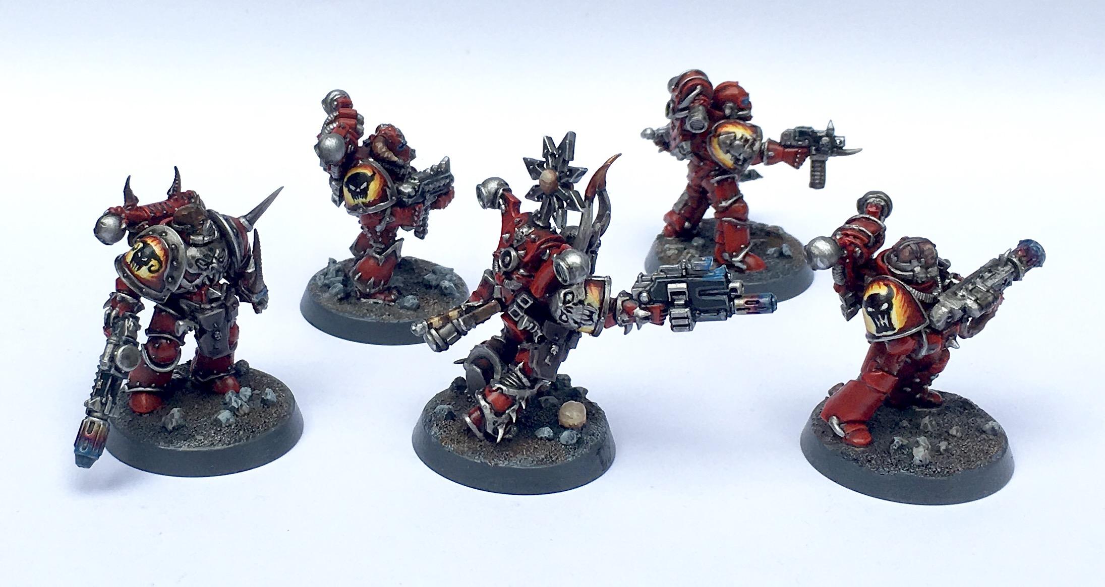Chaos, Chaos Space Marines, Heat Stain, Meltagun, Word Bearers