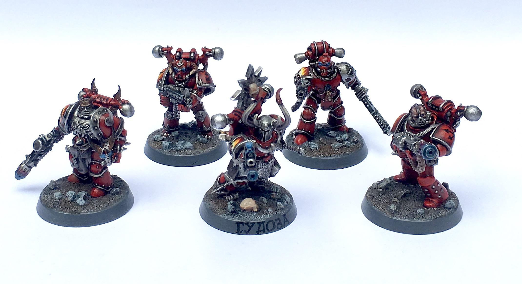 Chaos, Chaos Space Marines, Heat Stain, Meltagun, Word Bearers