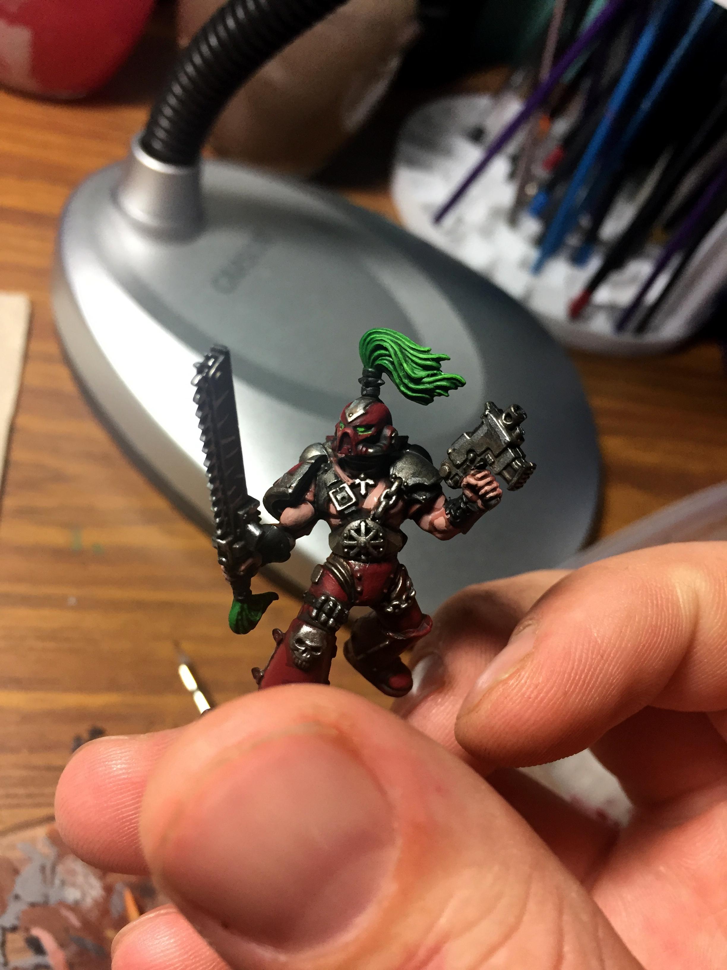 Chainsword, Champion., Chaos, Heresy, Khorne, Shadow War