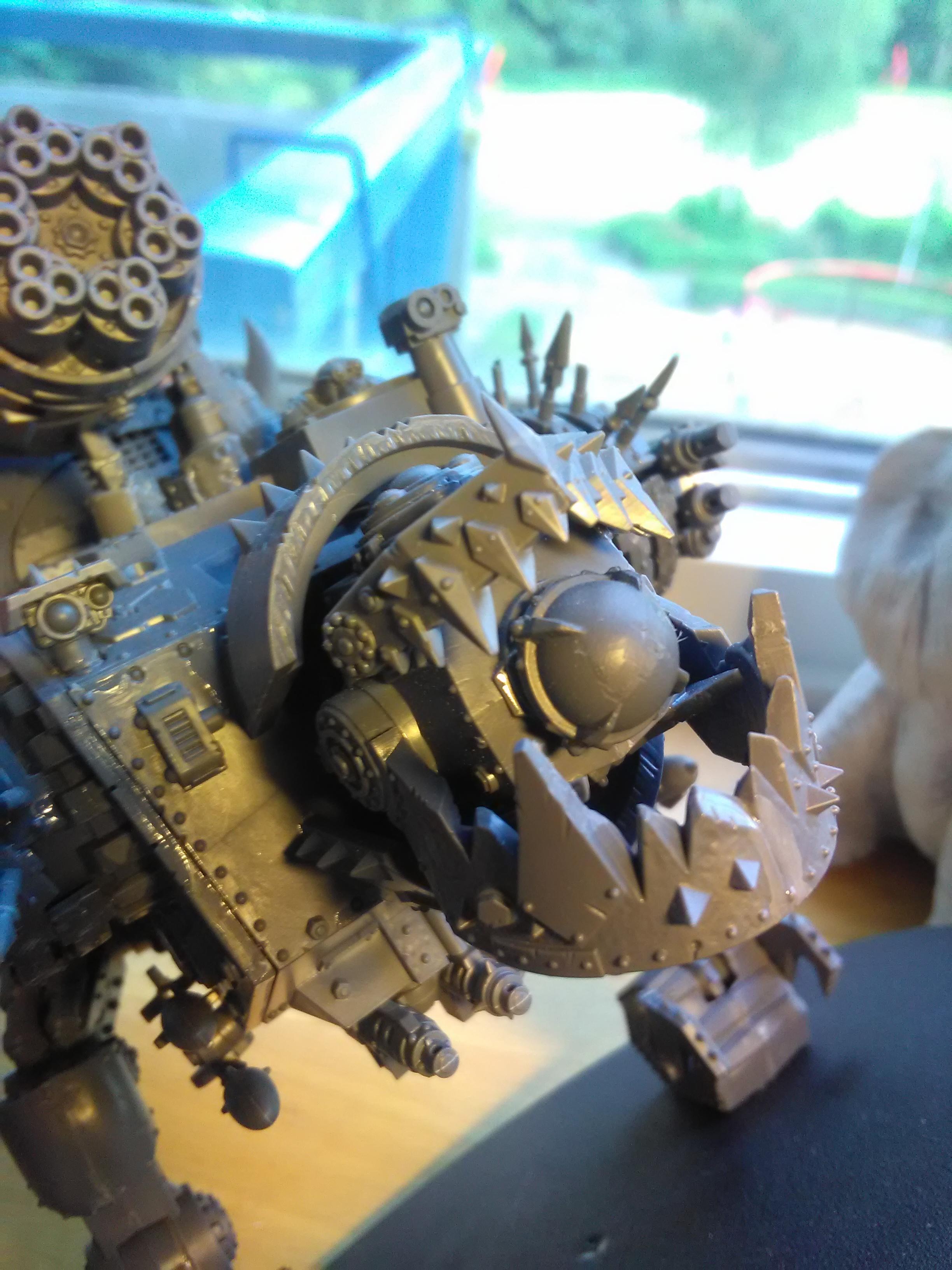 Orks, gorkanaut head 