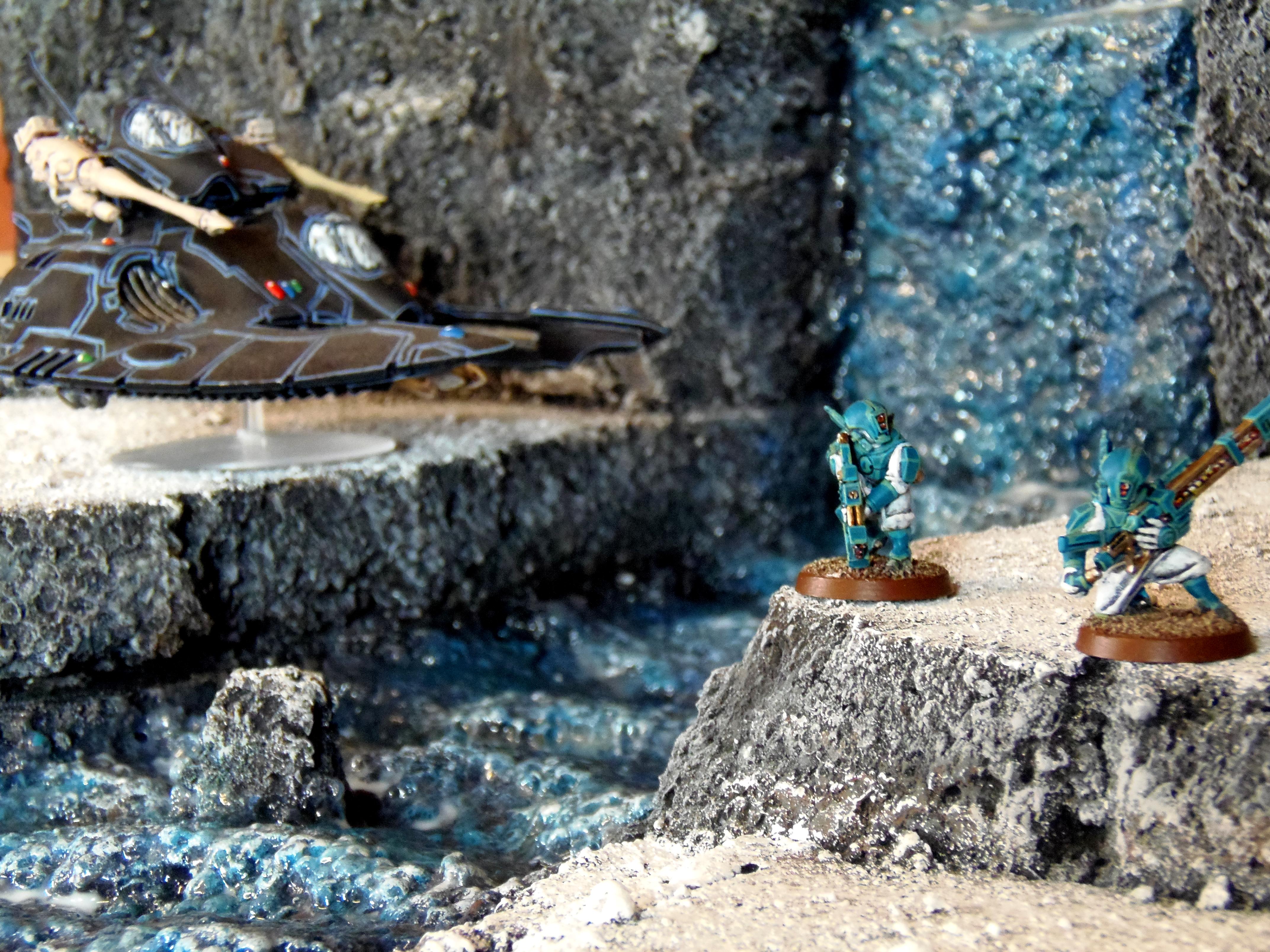 Display Board, Game Table, Snow Terrain, Wargaming Board