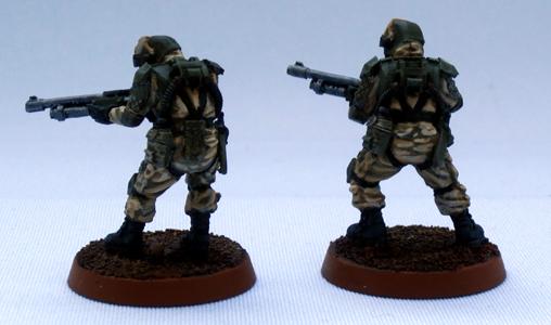 Astra Militarum, Captain Brown, Drop Troops, Elysian, Elysian Veterans, Imperial Guard