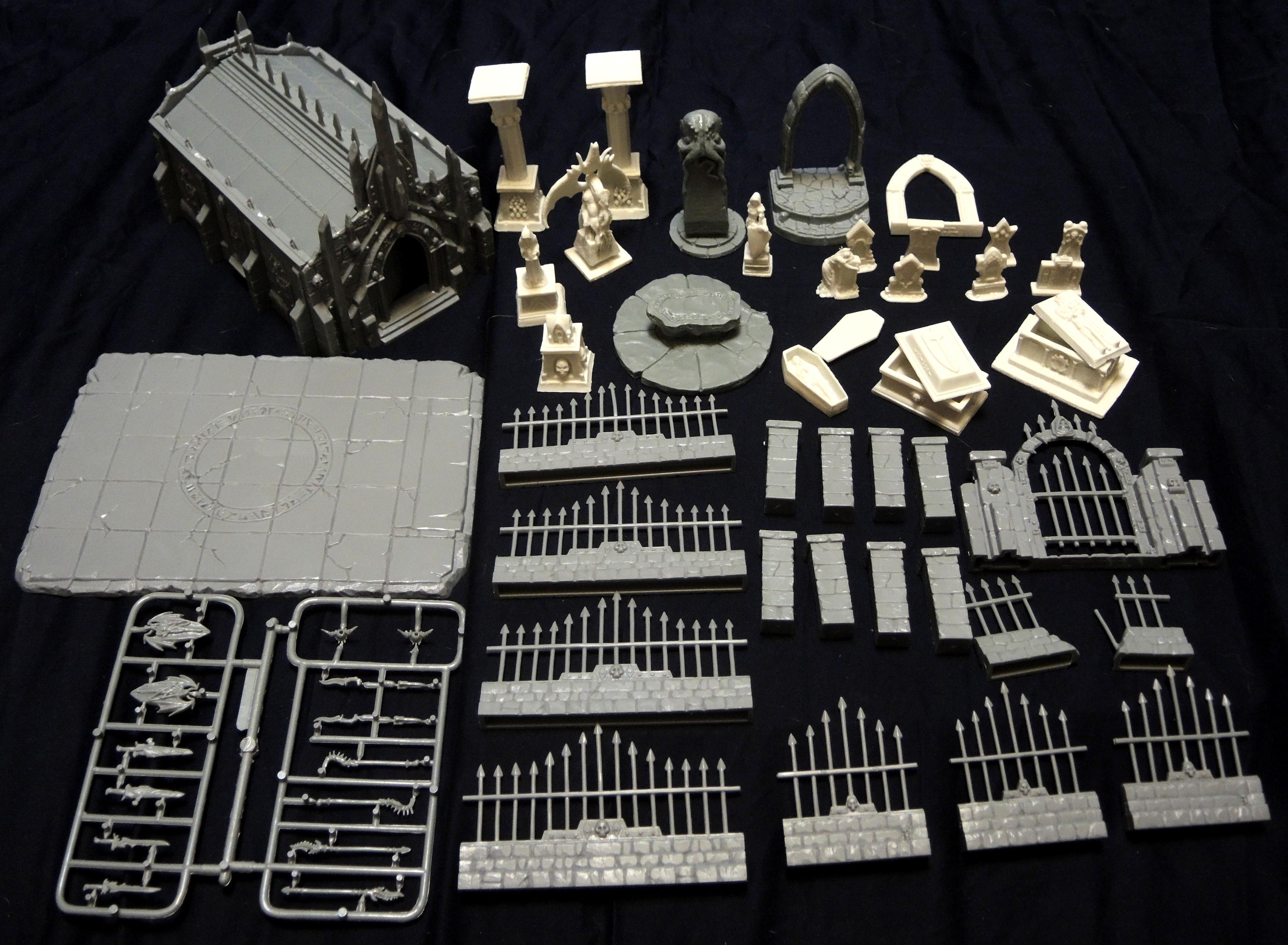 Bones, Reaper, Terrain, Work In Progress