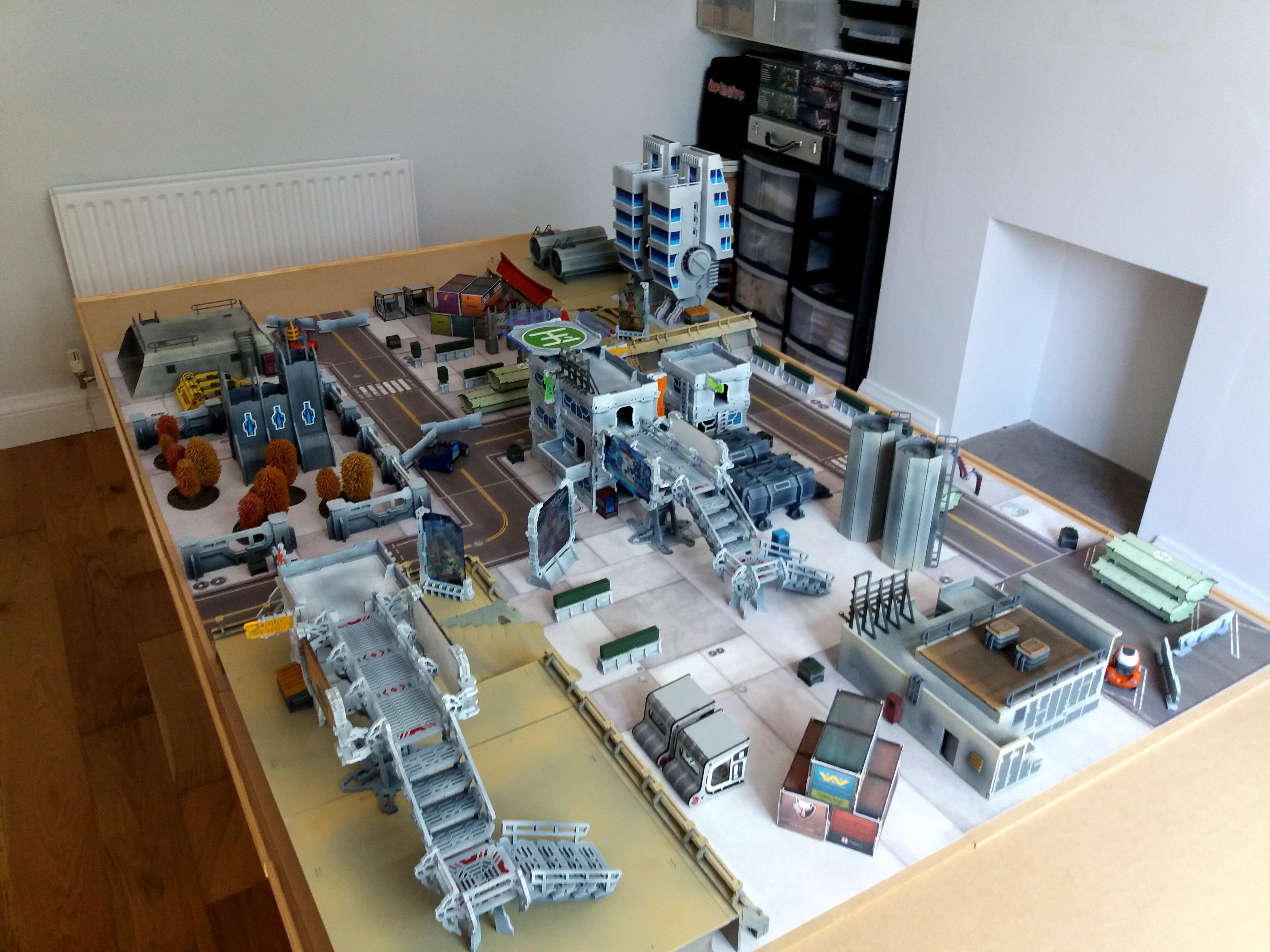 Infinity, Terrain