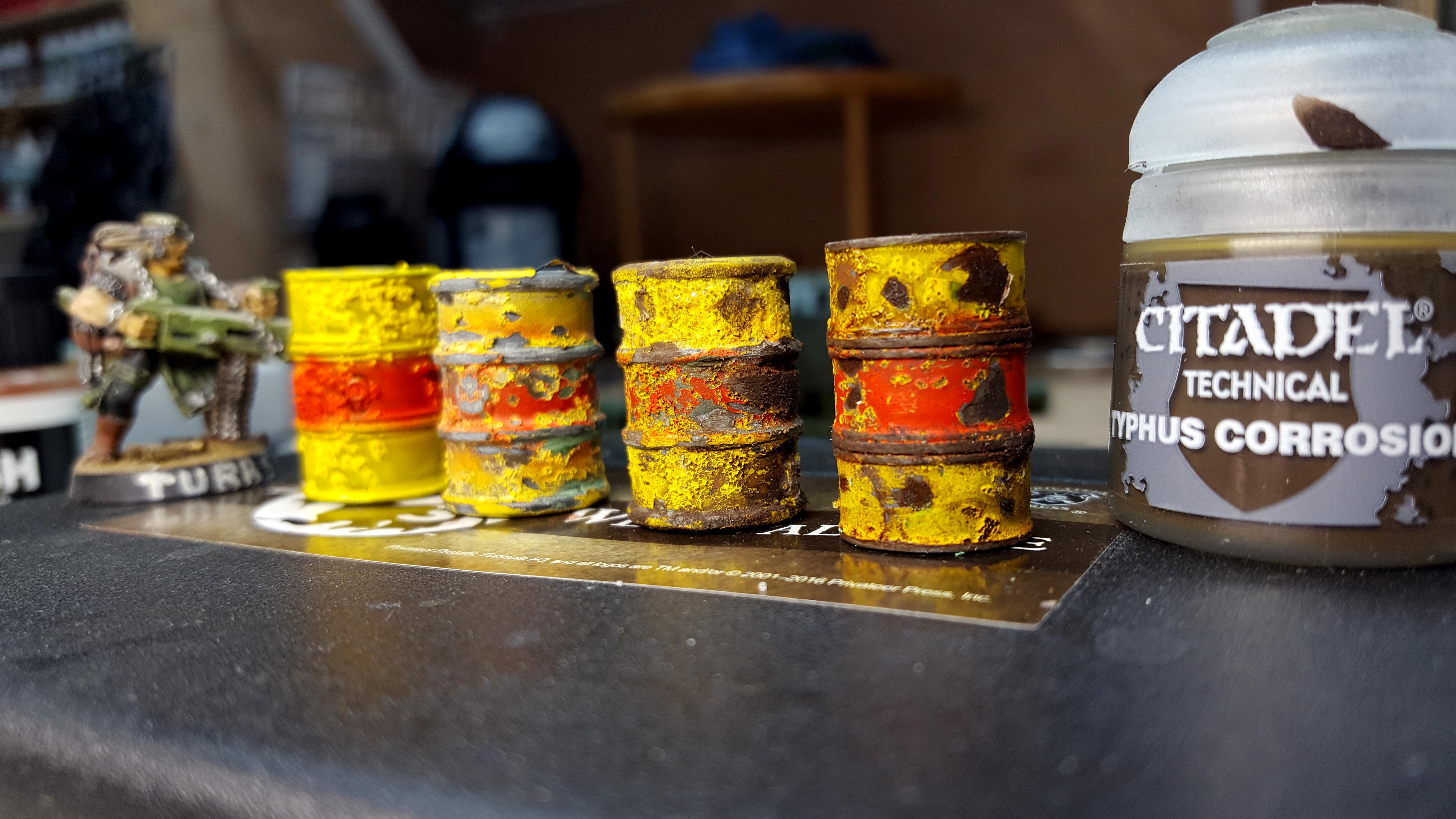Barrel, Rust, Salt, Weathered
