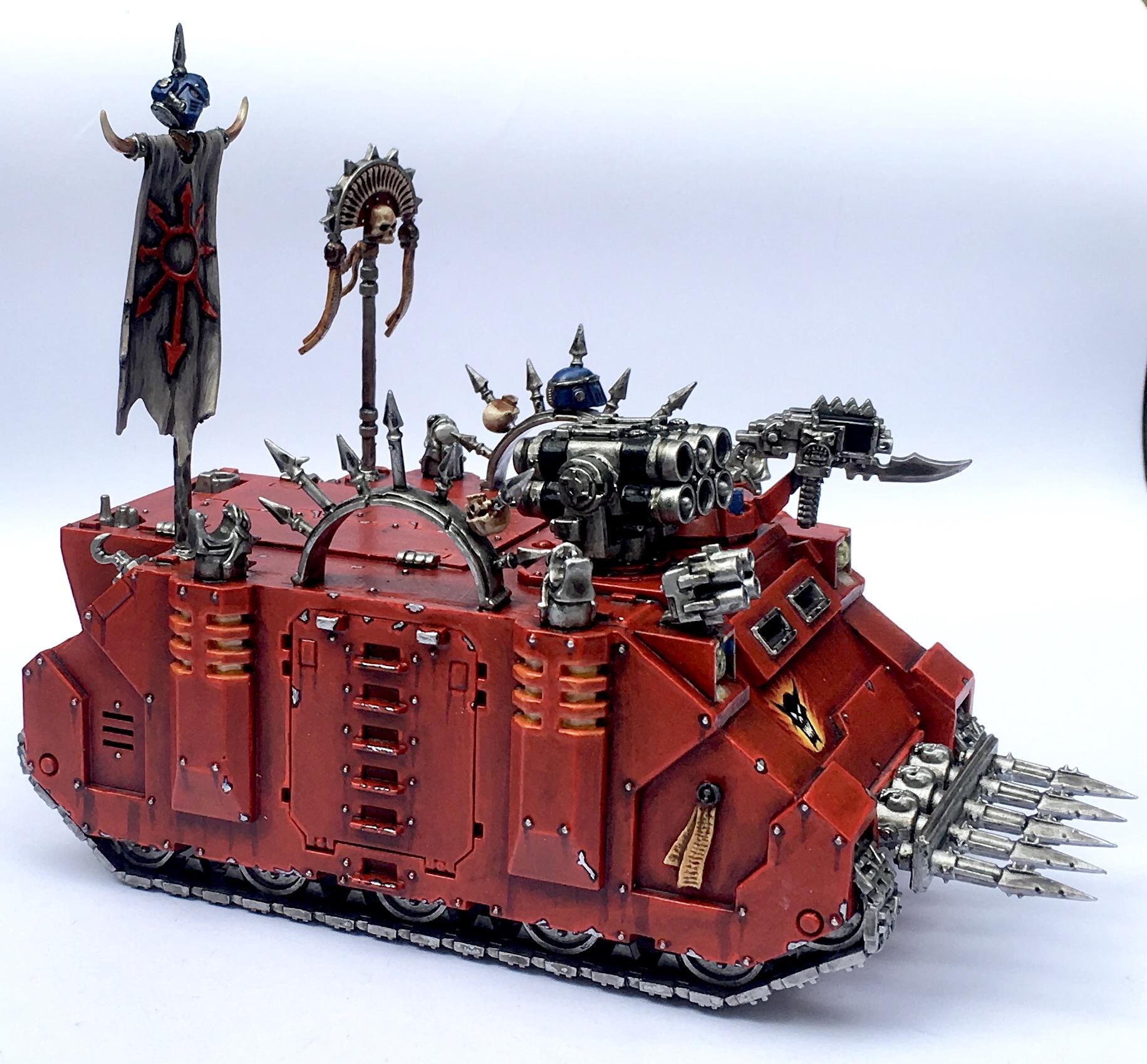Chaos, Chaos Space Marines, Rhino, Tank, Word Bearers