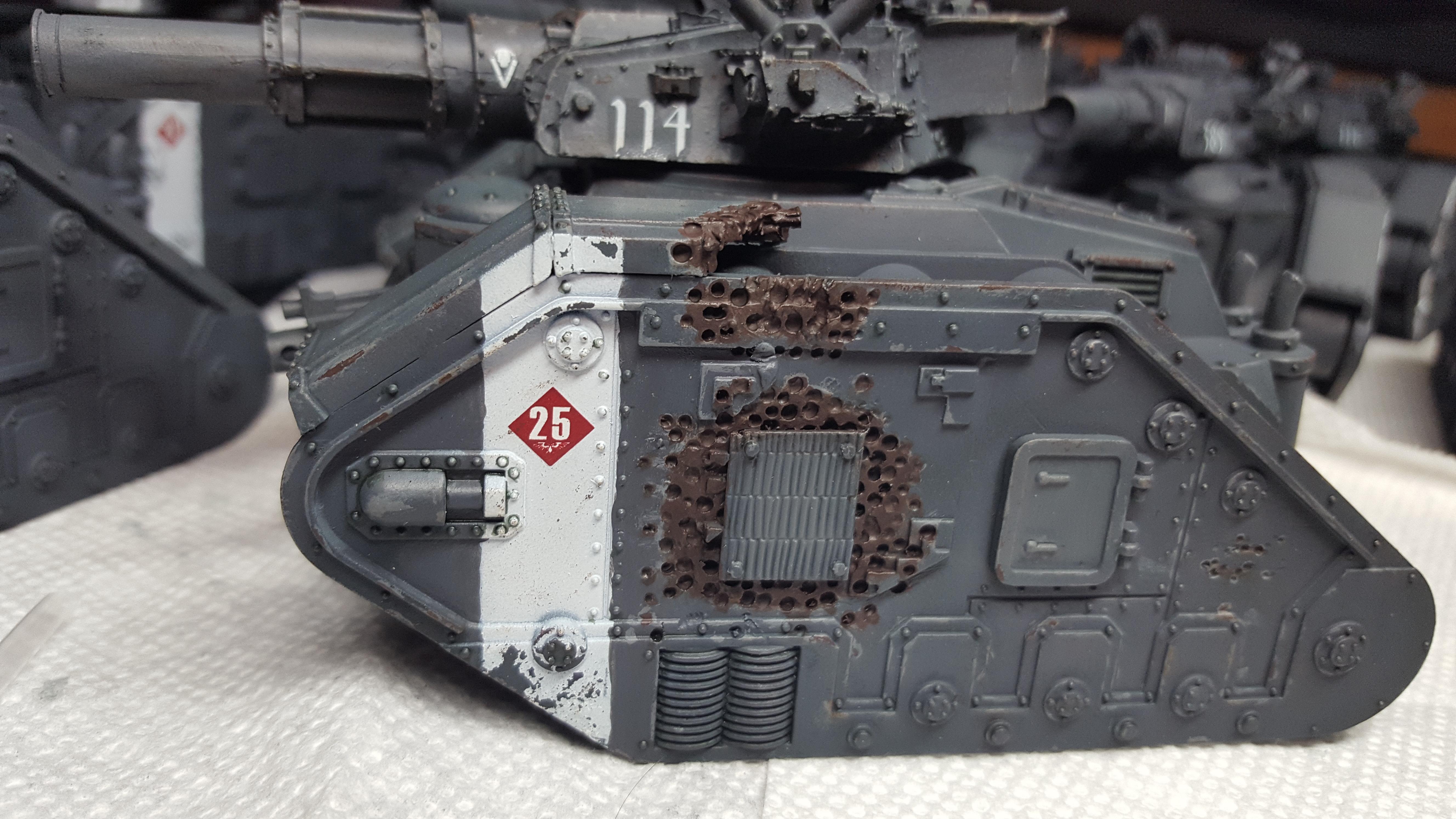 DKK tank battle damage