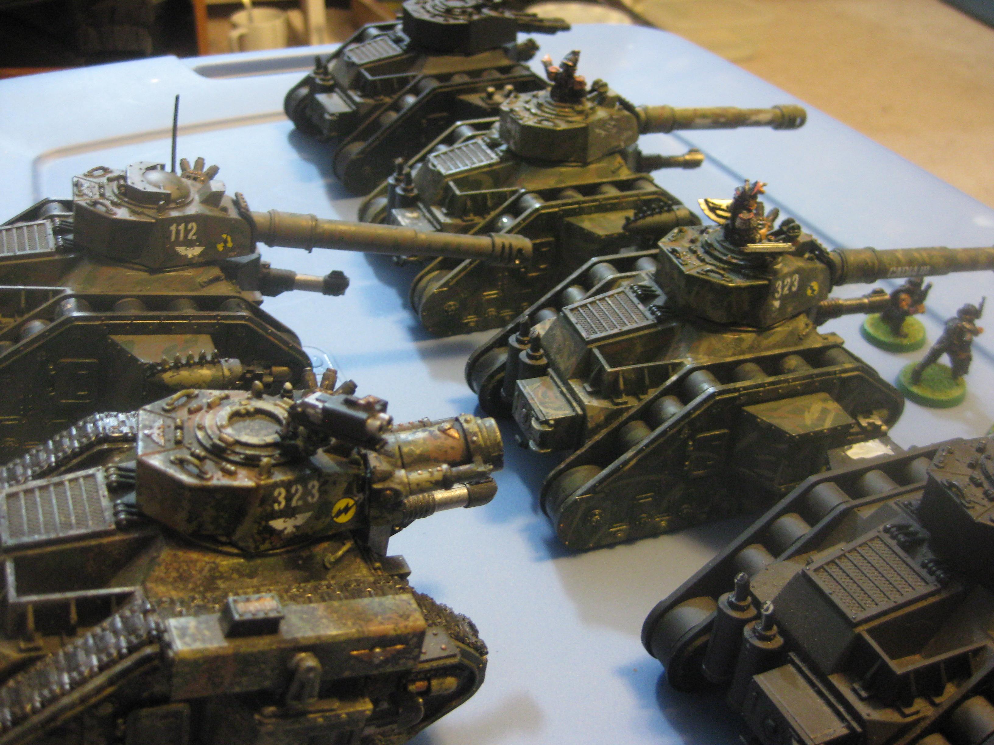 Zoomed Older Tanks, old tanks