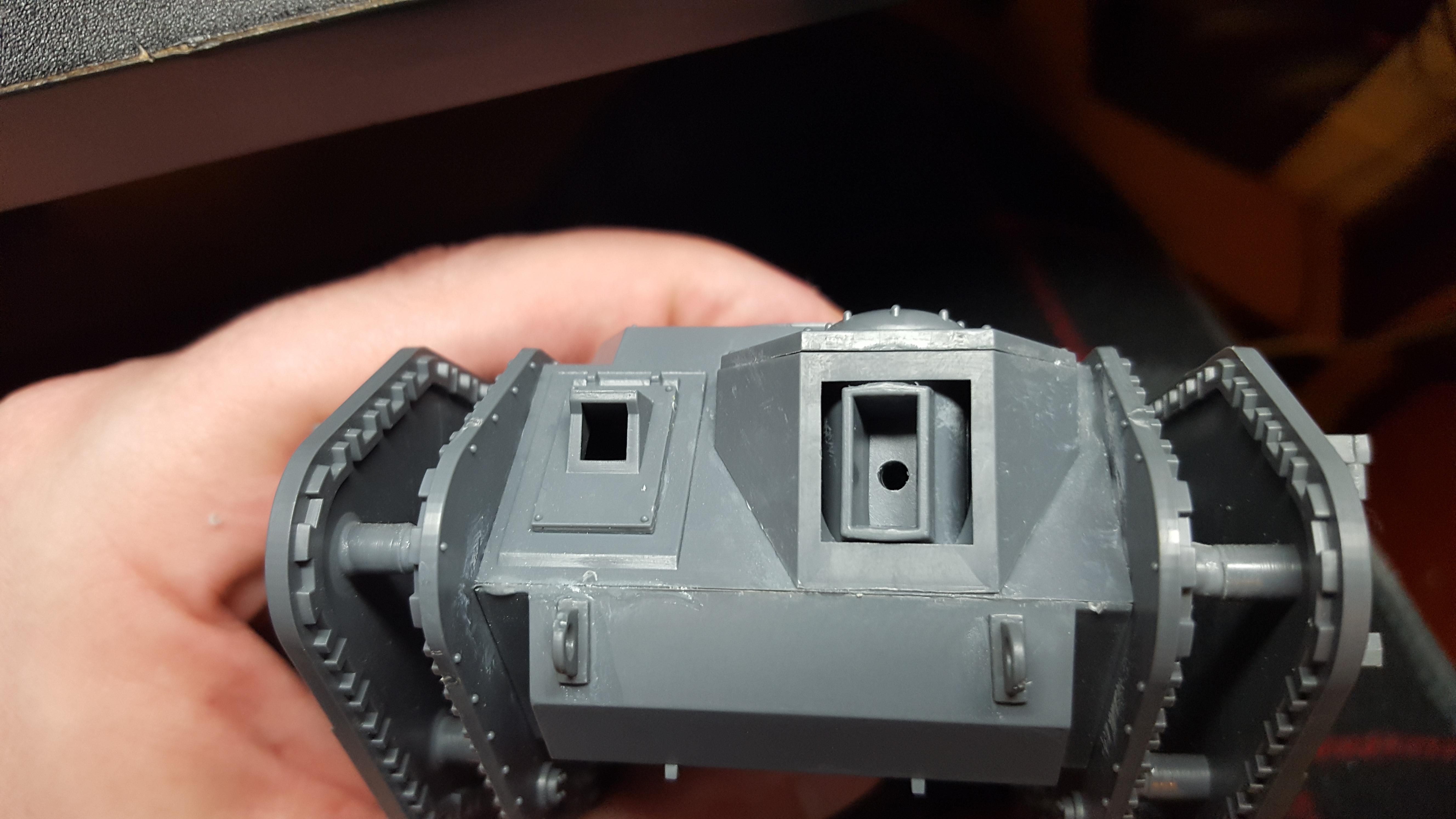 drilled hole