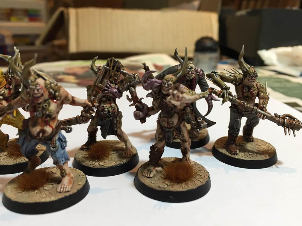 Chaos, Cracked Base, Death Guard, Nurgle, Pox Walkers, Warhammer 40,000 ...