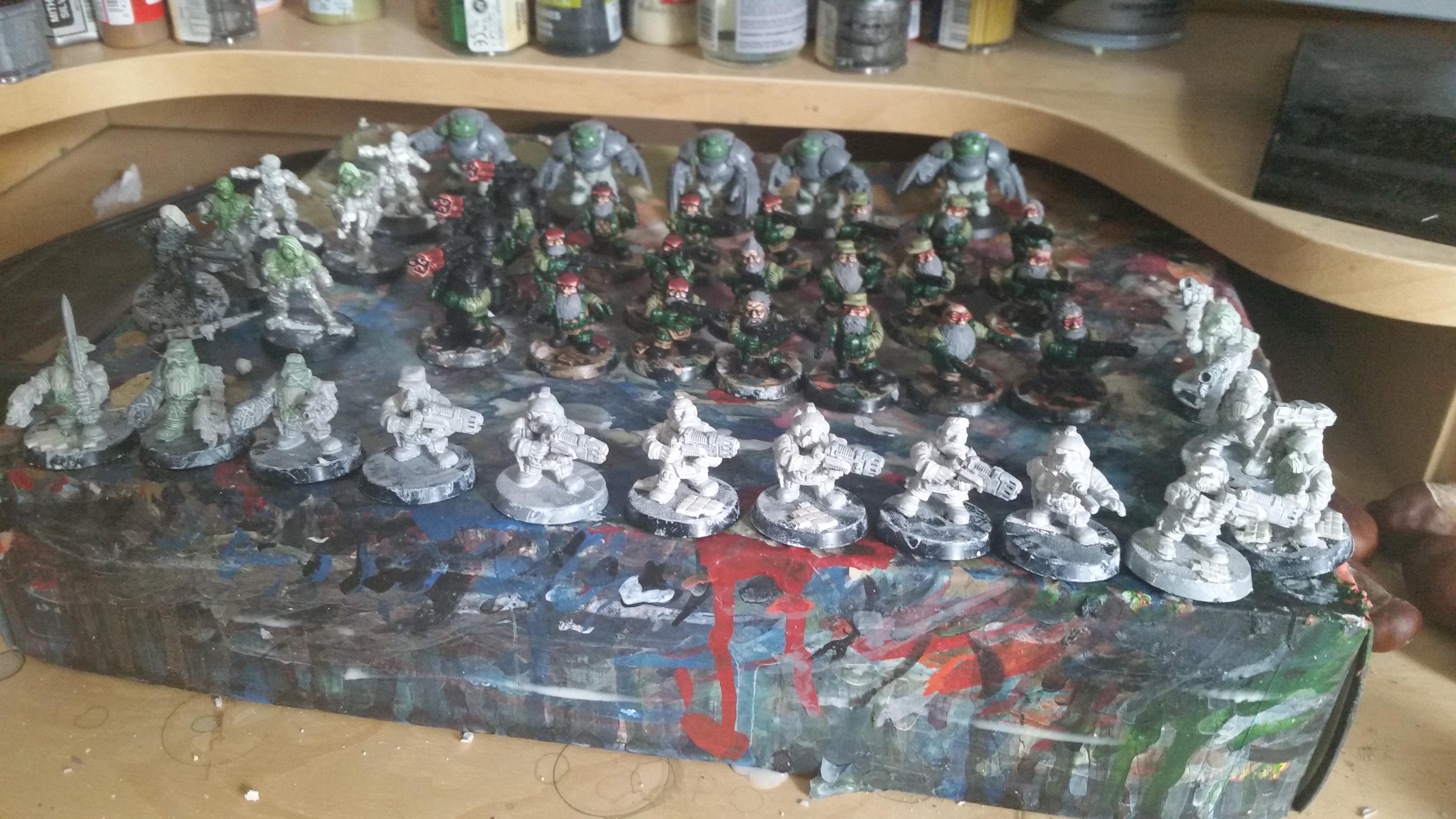 Dwarves, Guard, Imperial, Squats
