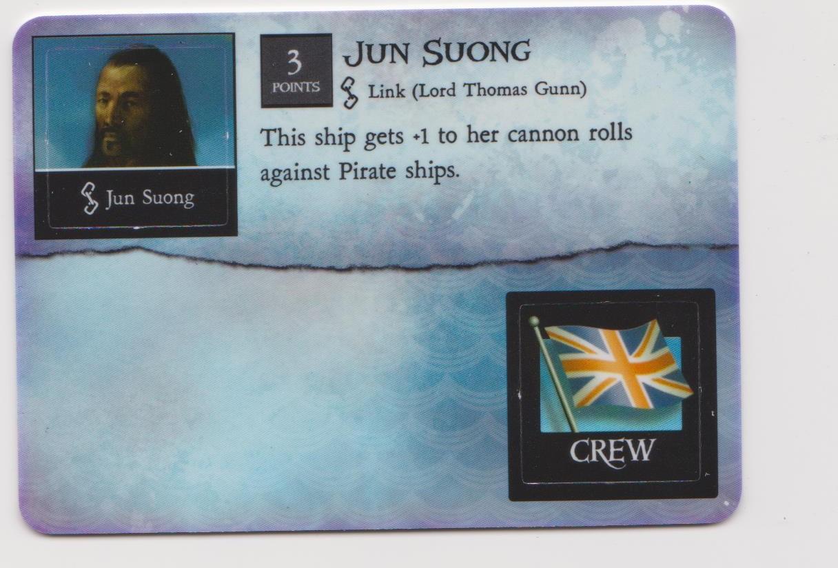 Jun Suong , Cannoneer (1) (British)