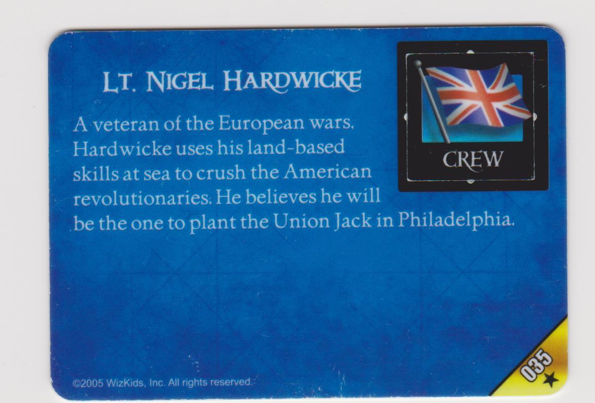 Lt Nigel Hardwicke (2) (British)