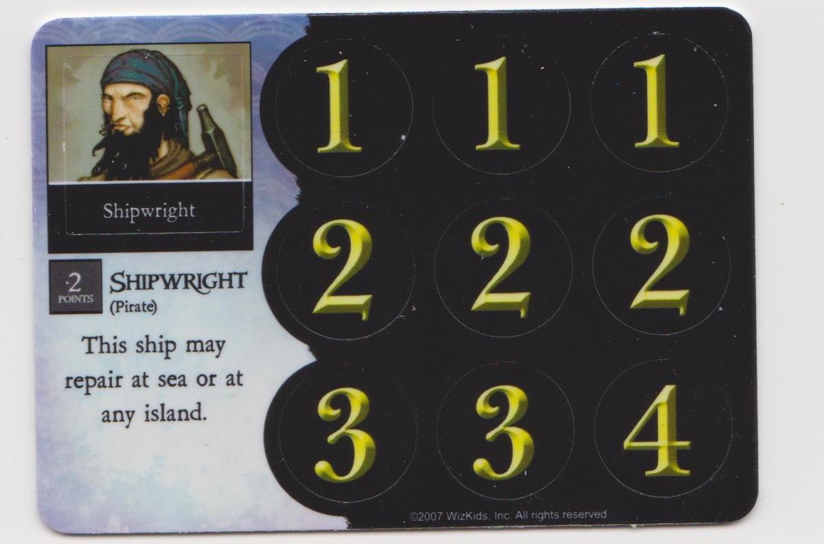 Shipwright ,Treasure (1) (Pirate)