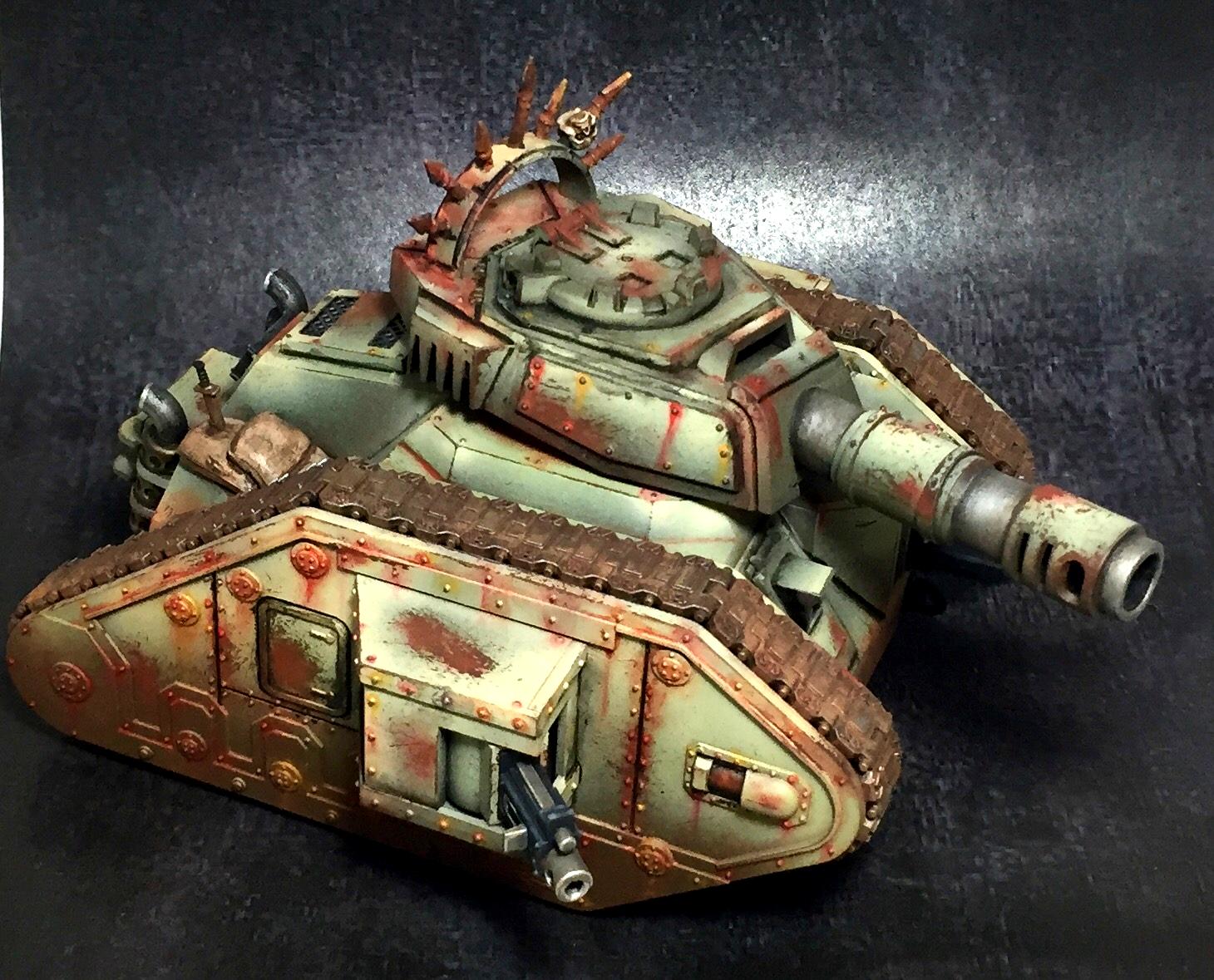 Guard, Imperial, Leman, Nurgle, Russ. Battle, Tank, Traitor