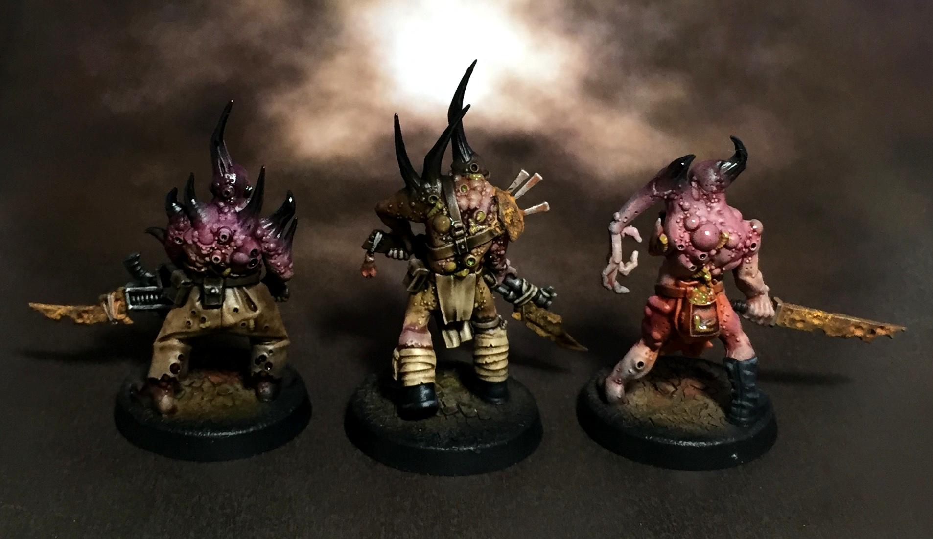 Dark, Grim, Millenium, Nurgle, Poxwalkers, Zombie