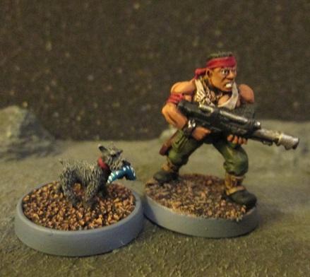 Bug Hunting Dog, dog size