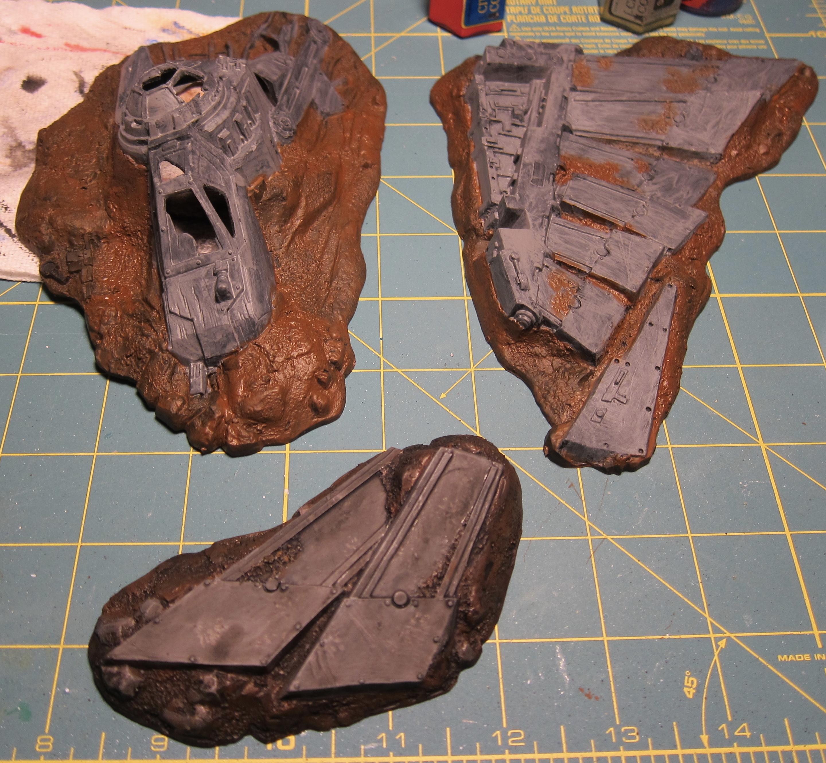 Crashed lander WIP