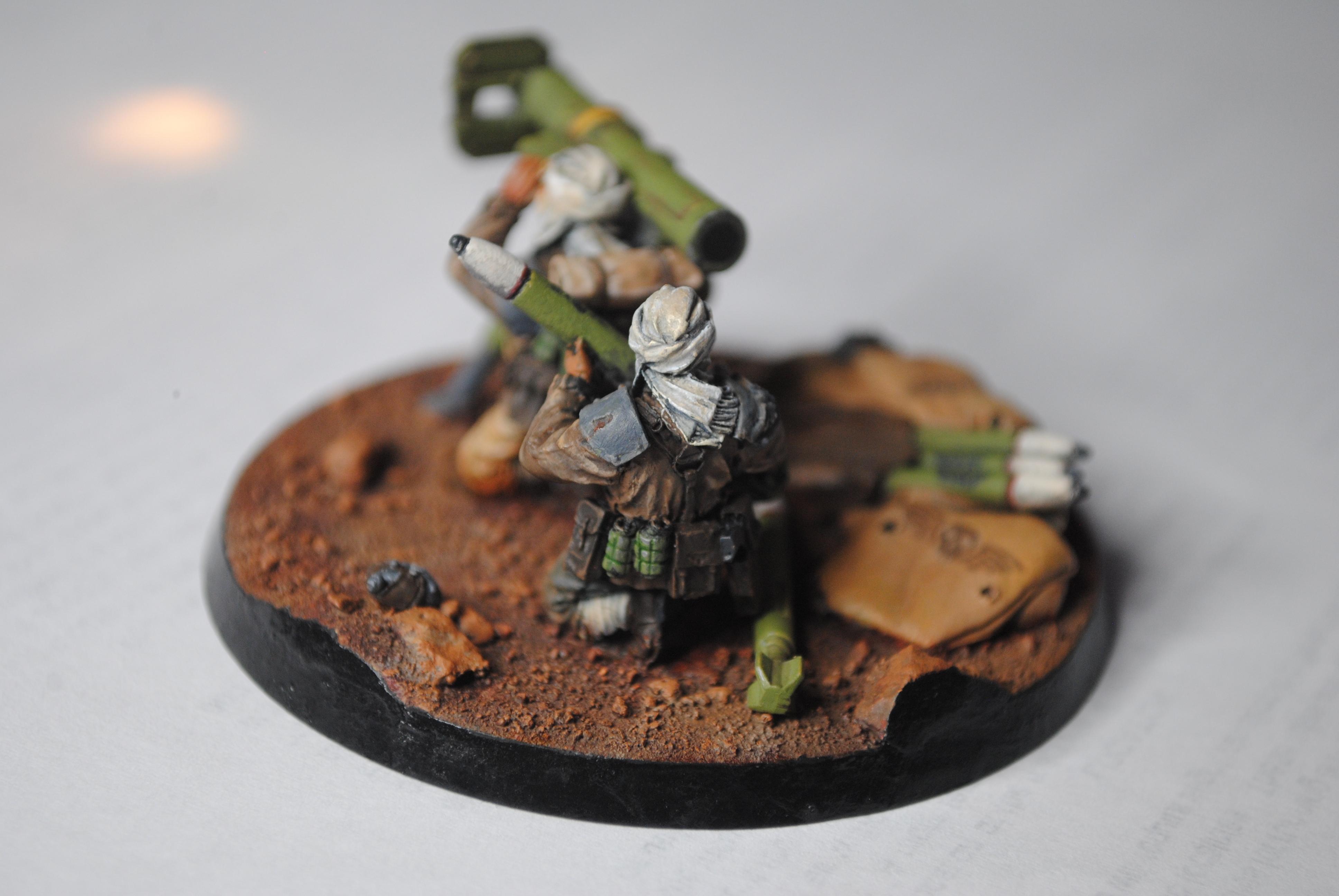 Heavy Weapons Team, Rocket Launcher, Tallarn Desert Raiders