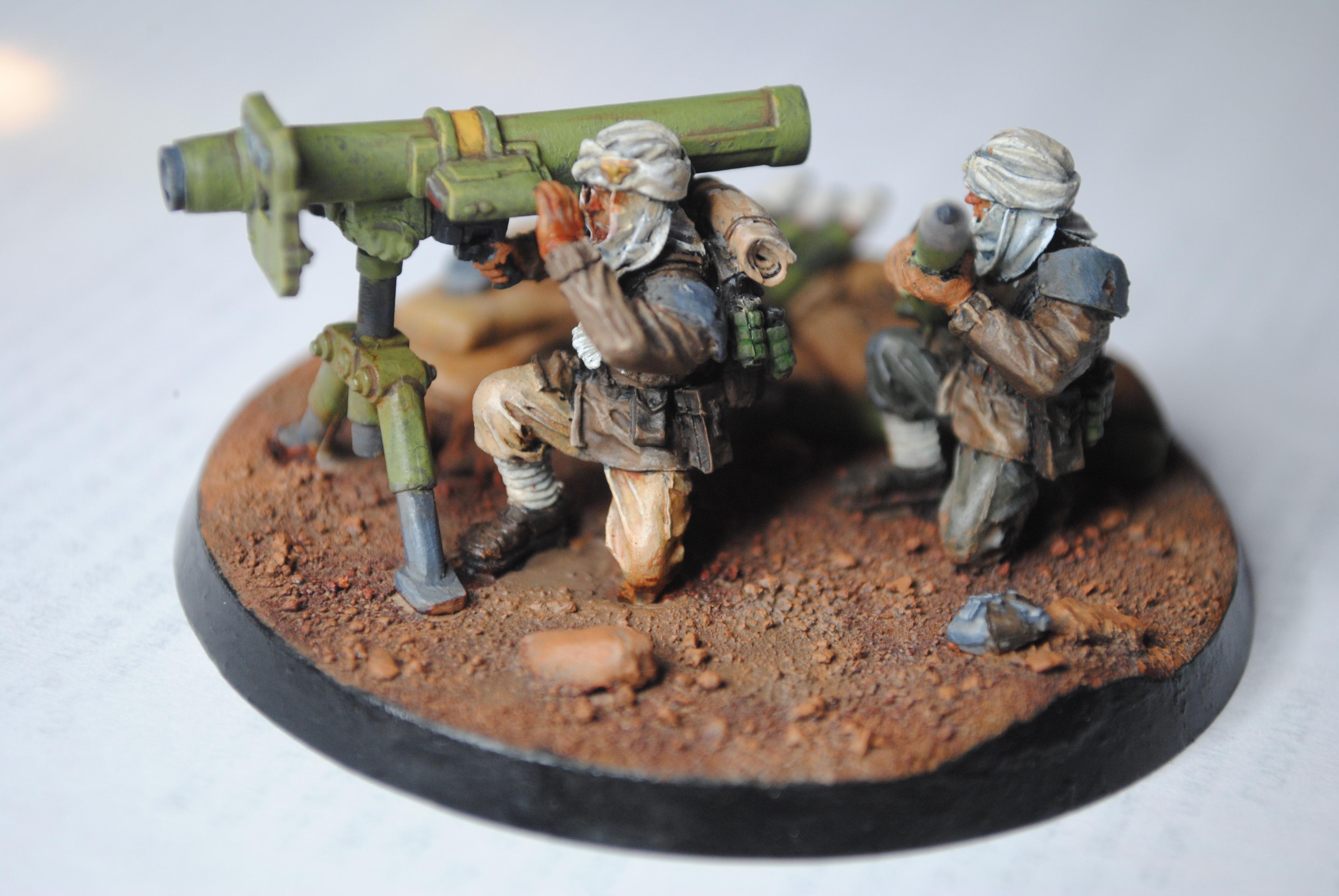 Heavy Weapons Team, Rocket Launcher, Tallarn Desert Raiders