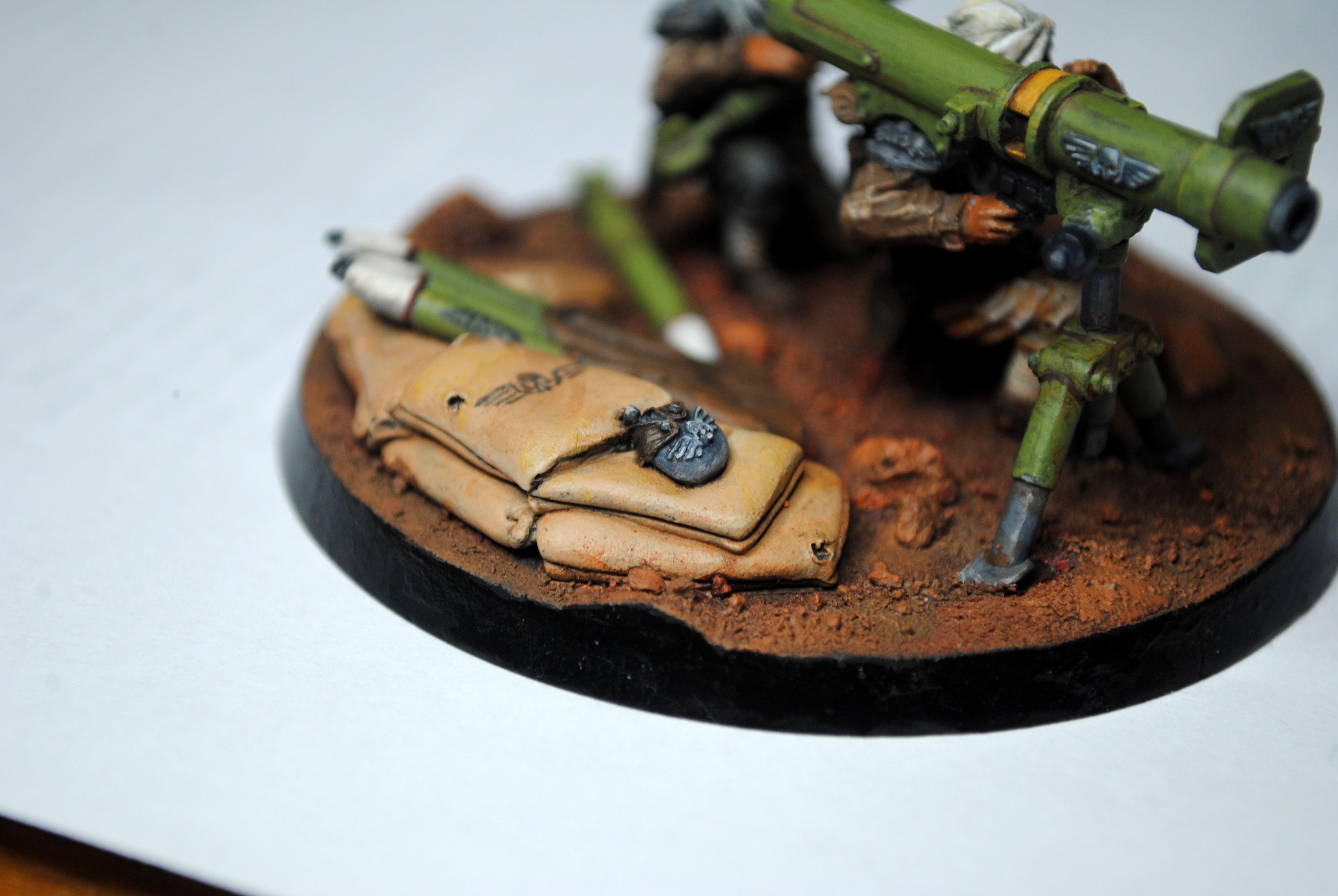 Heavy Weapons Team, Rocket Launcher, Tallarn Desert Raiders