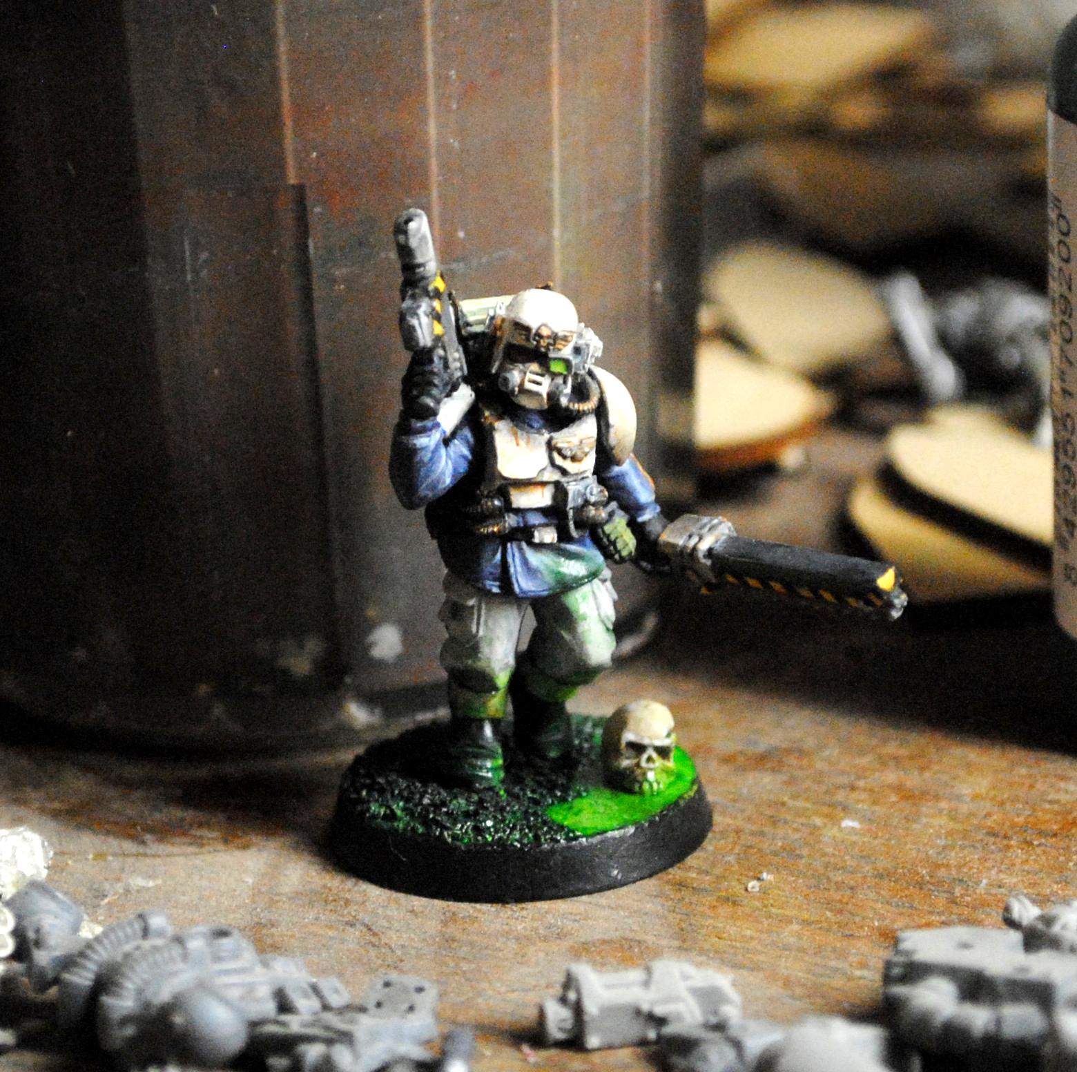 Cadians, Hazardous Environment, Sergeant, Slime