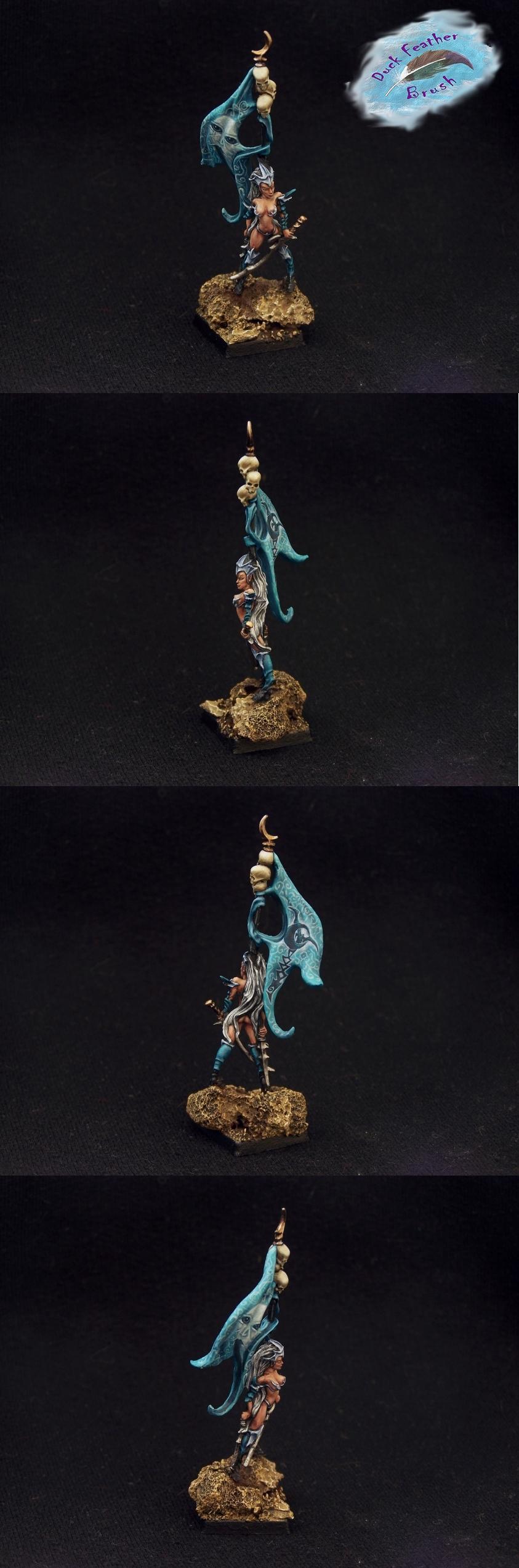 Dark Elves, De, Standard Bearer, Witch